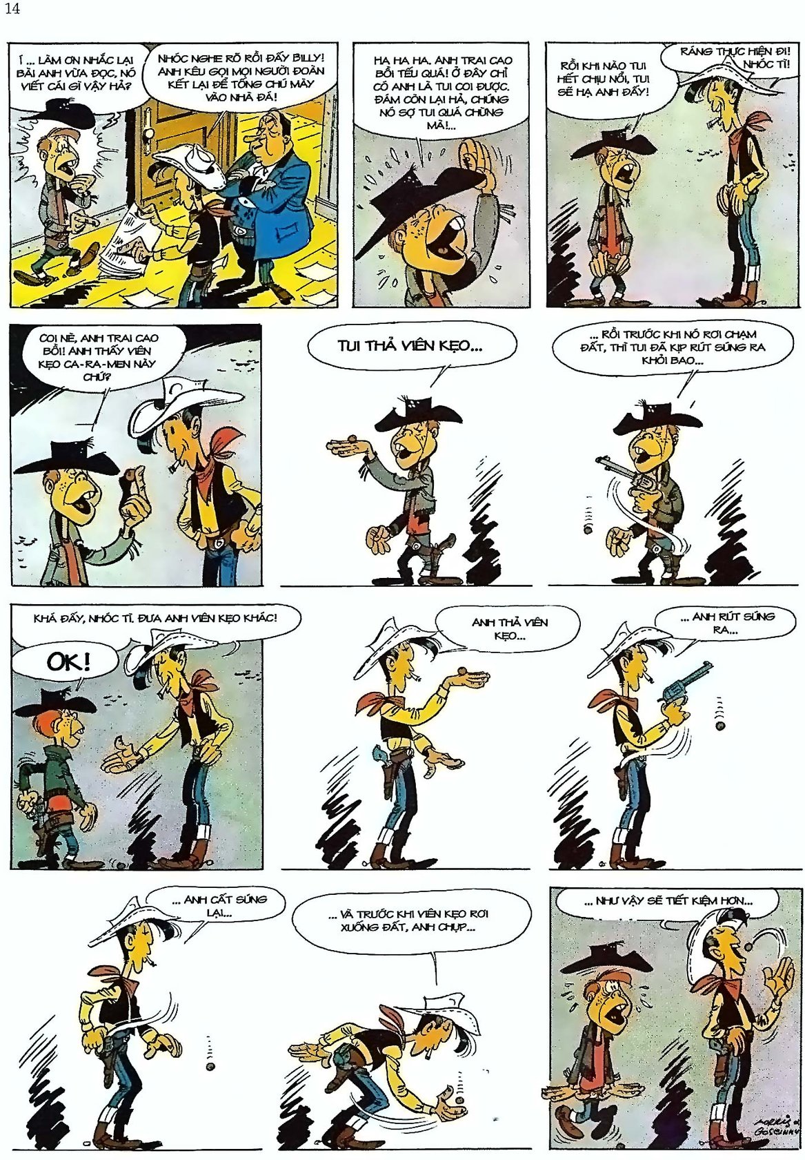 Dung Độ Billy the Kid — page 13