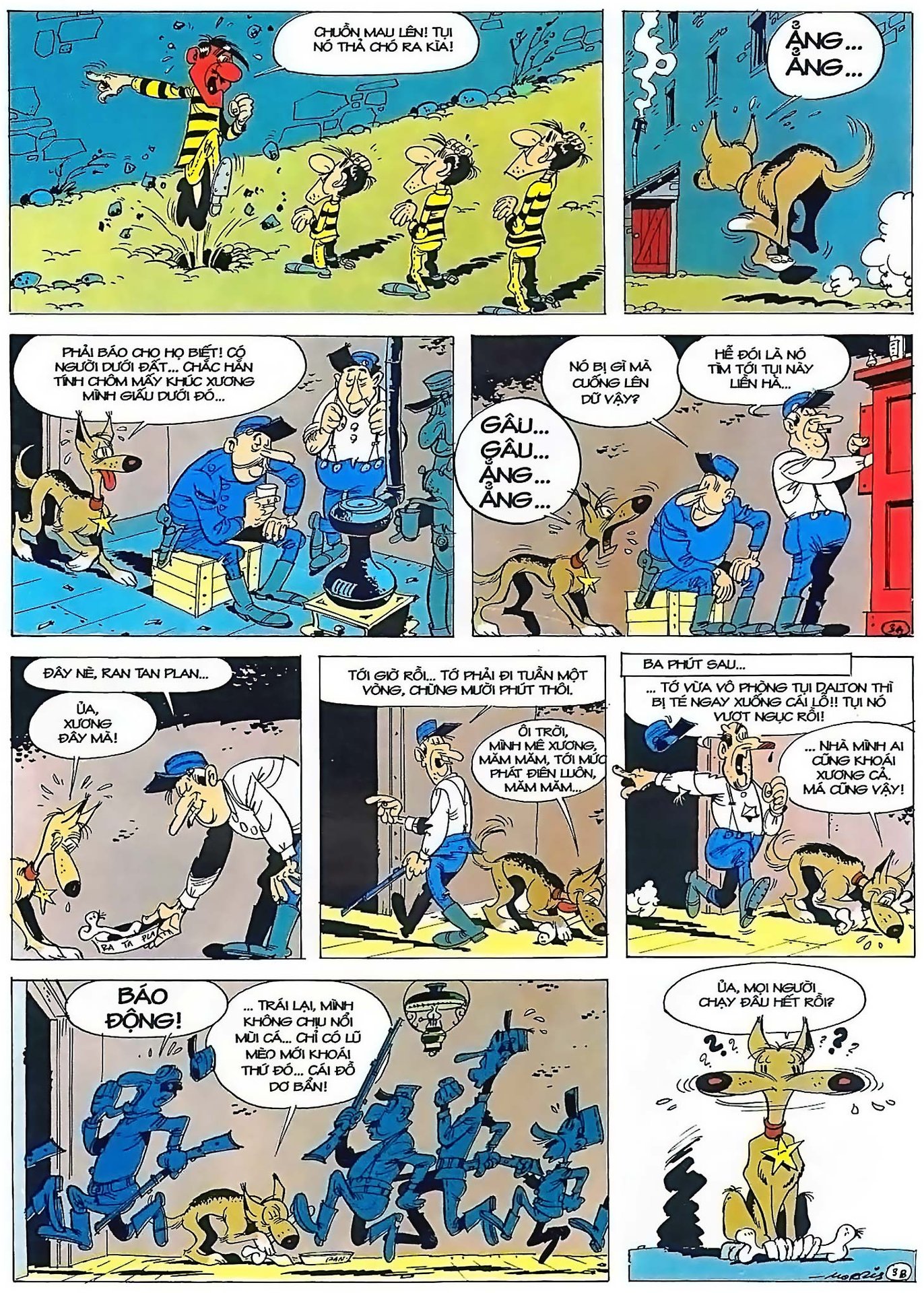 Theo Vết Tứ Quái Dalton — page 4