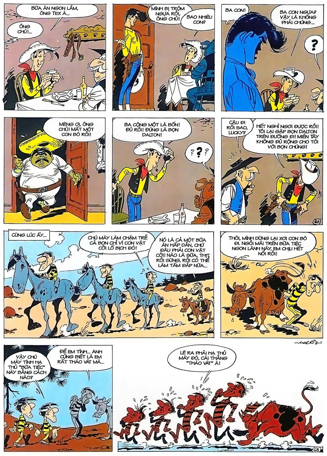 Theo Vết Tứ Quái Dalton — page 7