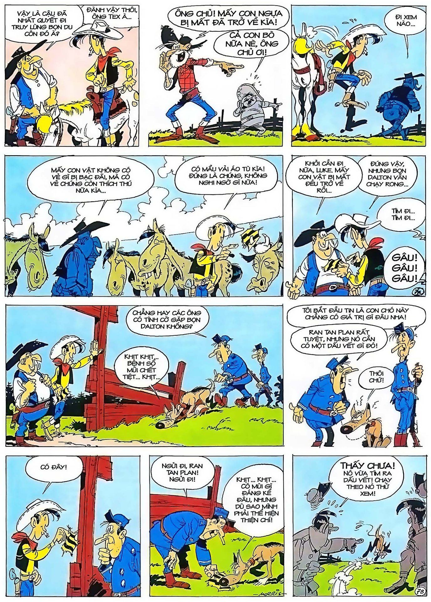 Theo Vết Tứ Quái Dalton — page 8