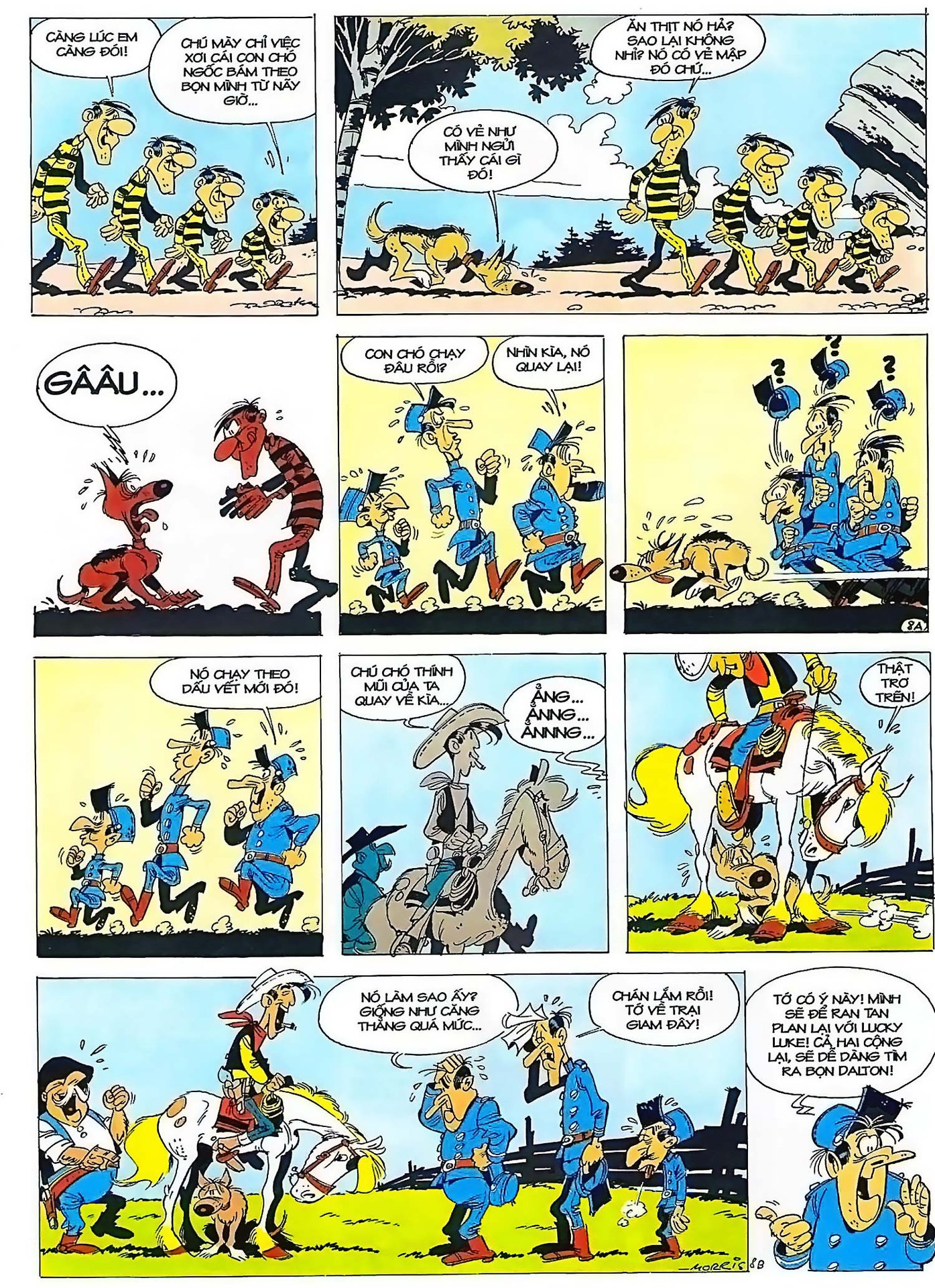 Theo Vết Tứ Quái Dalton — page 9