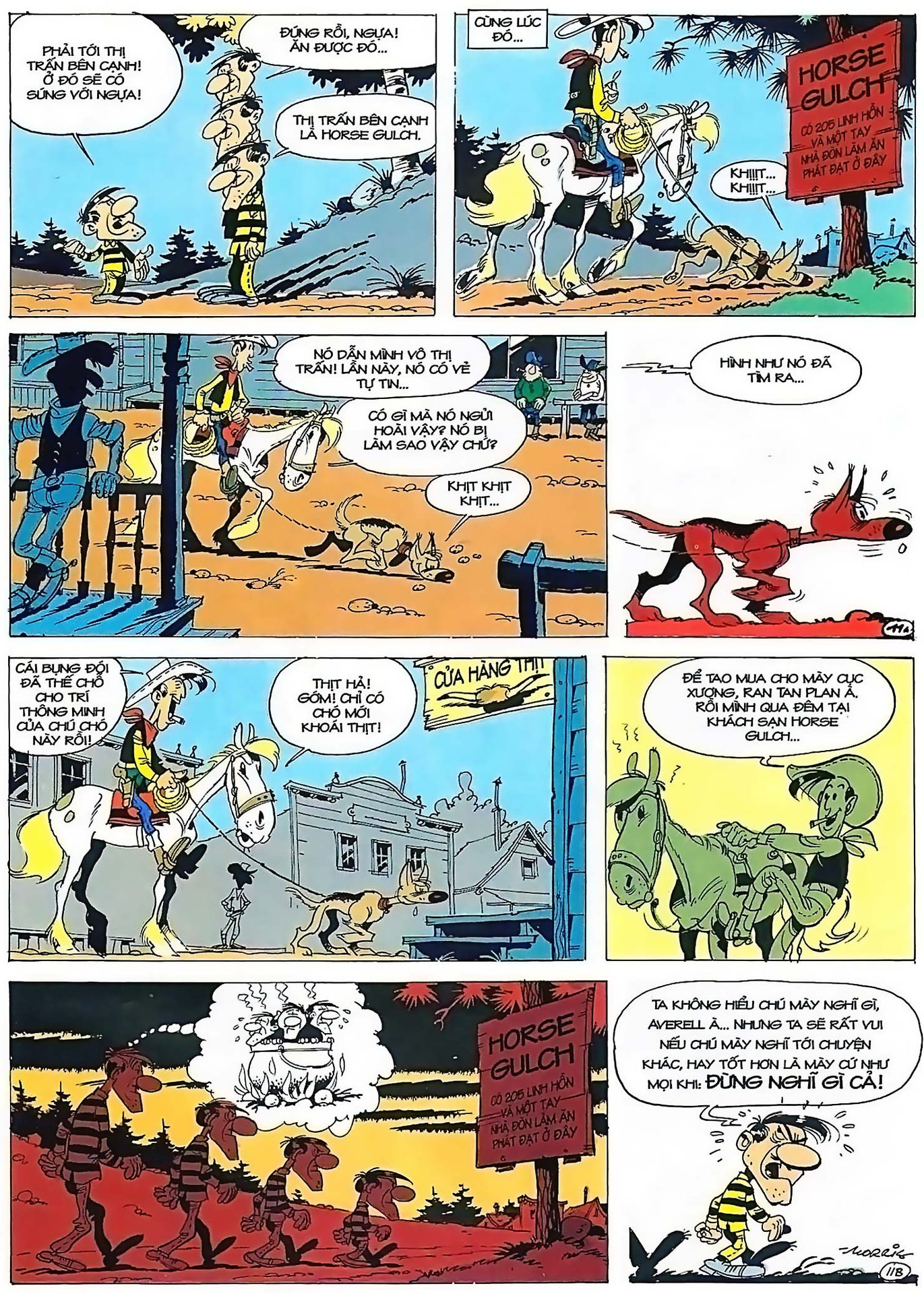 Theo Vết Tứ Quái Dalton — page 12