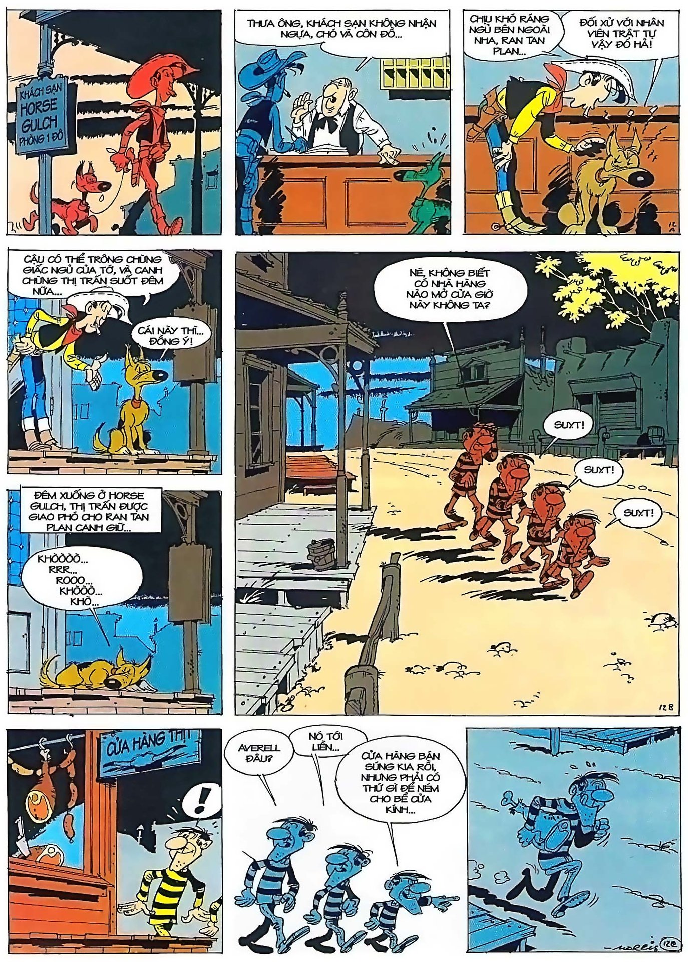 Theo Vết Tứ Quái Dalton — page 13