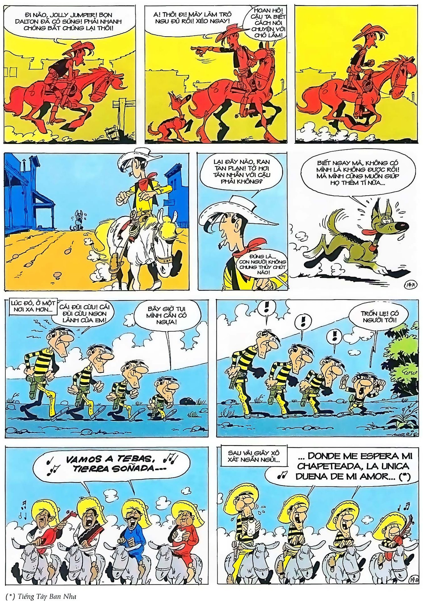 Theo Vết Tứ Quái Dalton — page 15