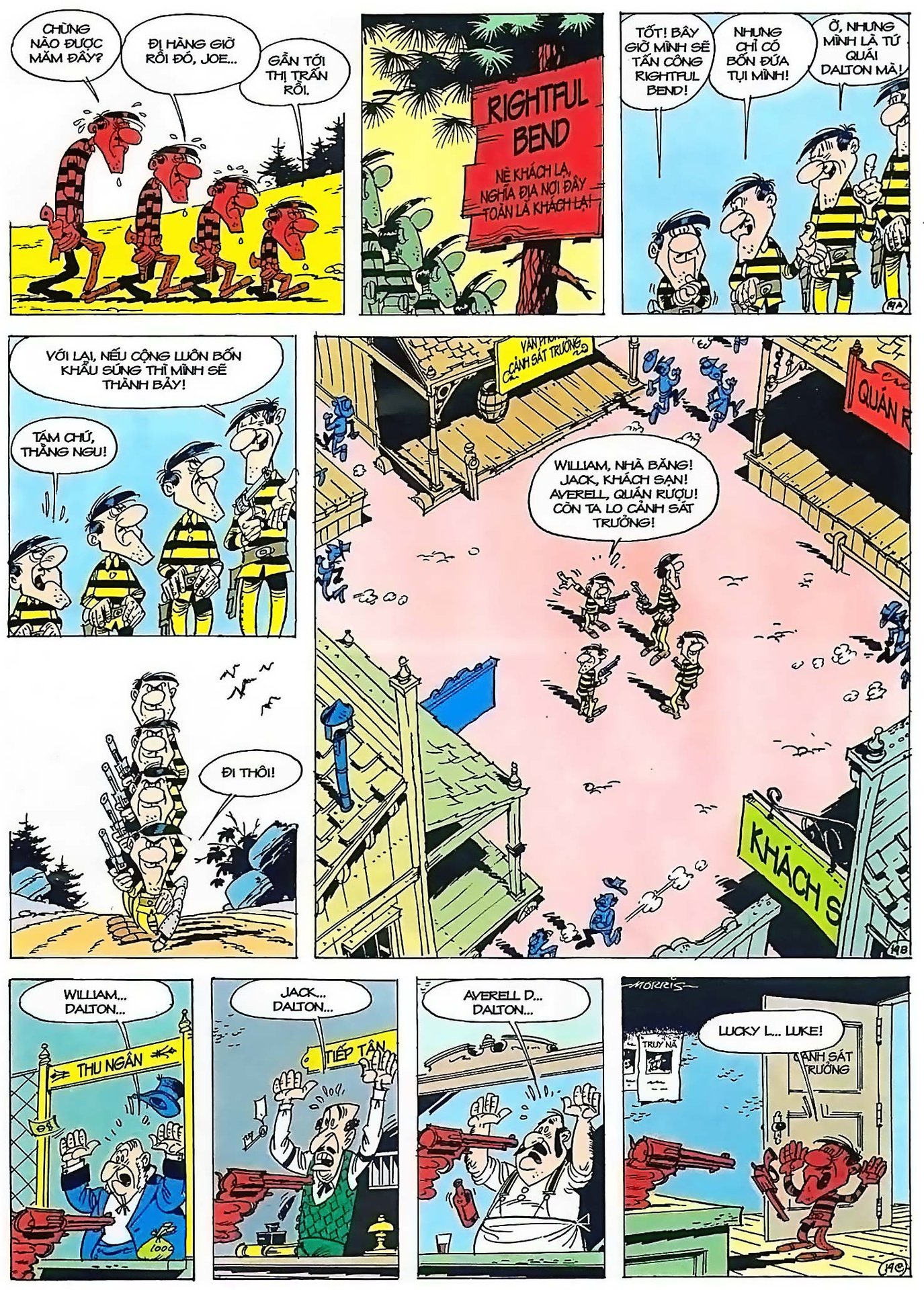 Theo Vết Tứ Quái Dalton — page 20