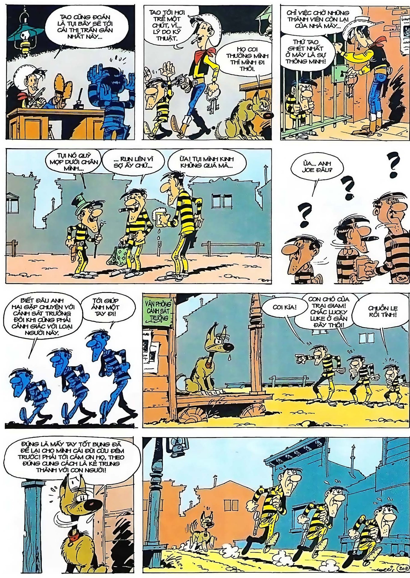 Theo Vết Tứ Quái Dalton — page 21