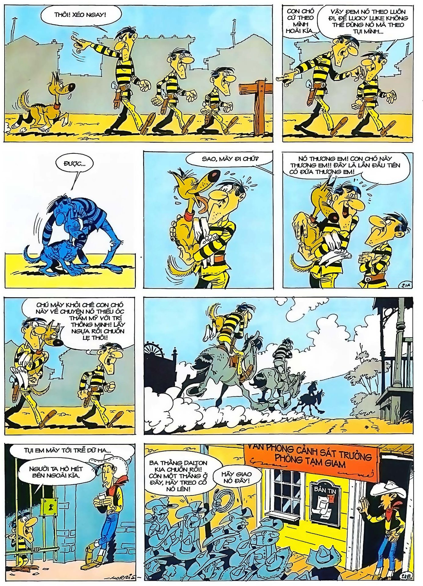 Theo Vết Tứ Quái Dalton — page 22