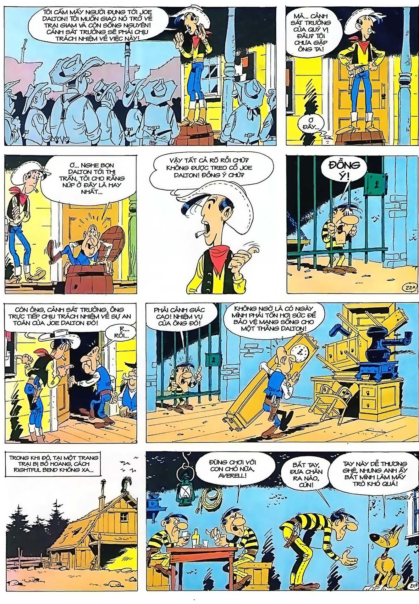 Theo Vết Tứ Quái Dalton — page 23