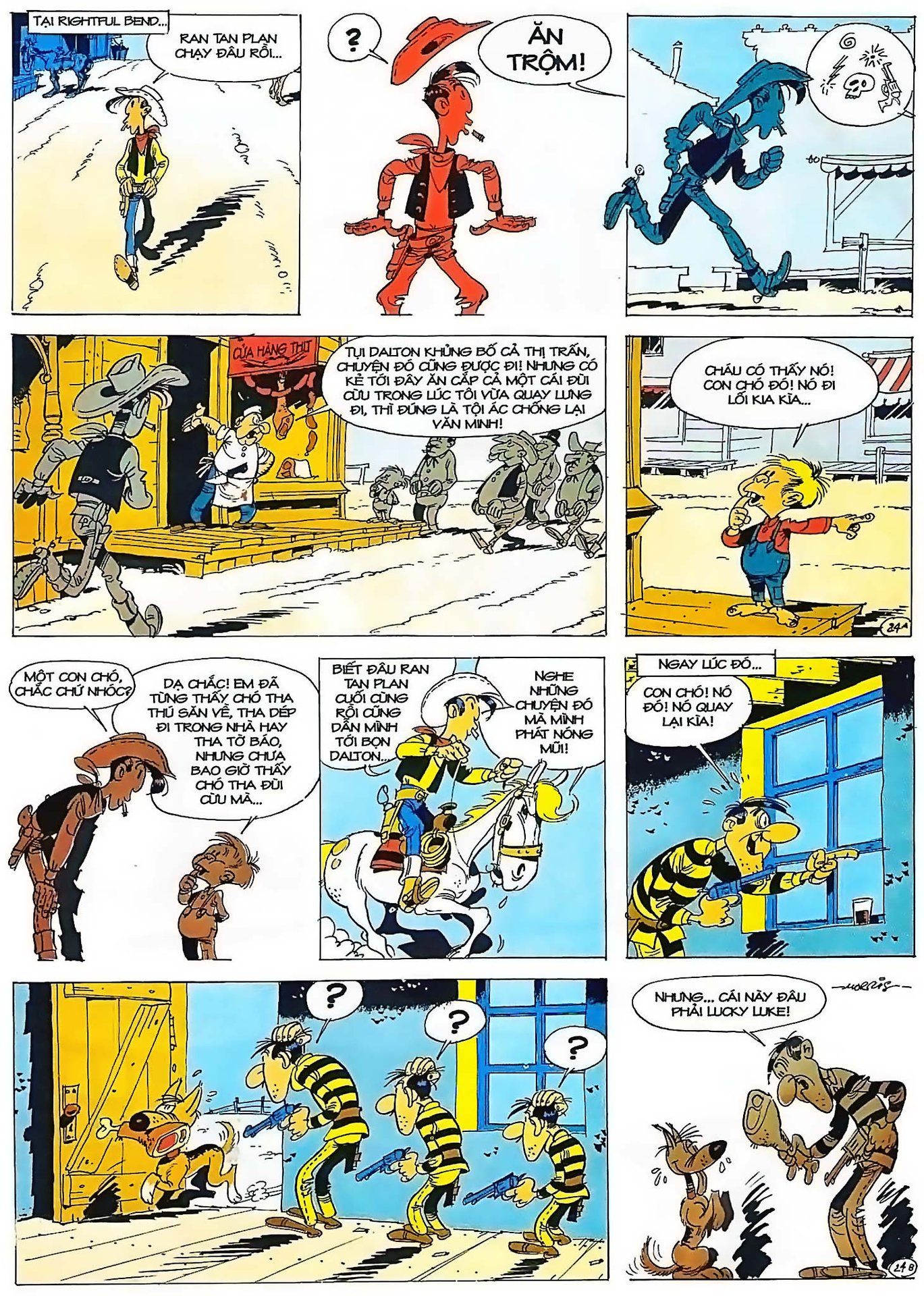 Theo Vết Tứ Quái Dalton — page 25