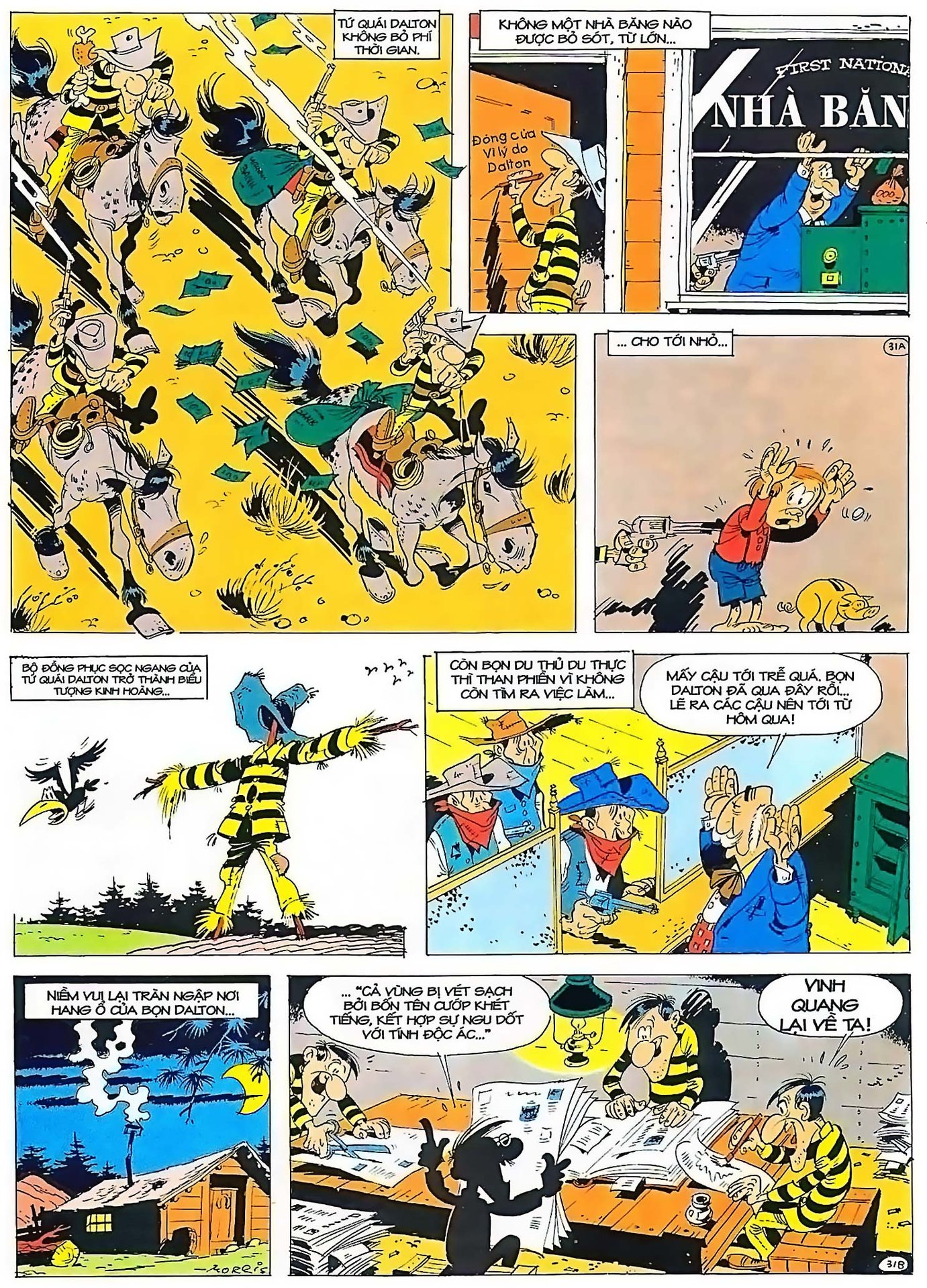 Theo Vết Tứ Quái Dalton — page 32