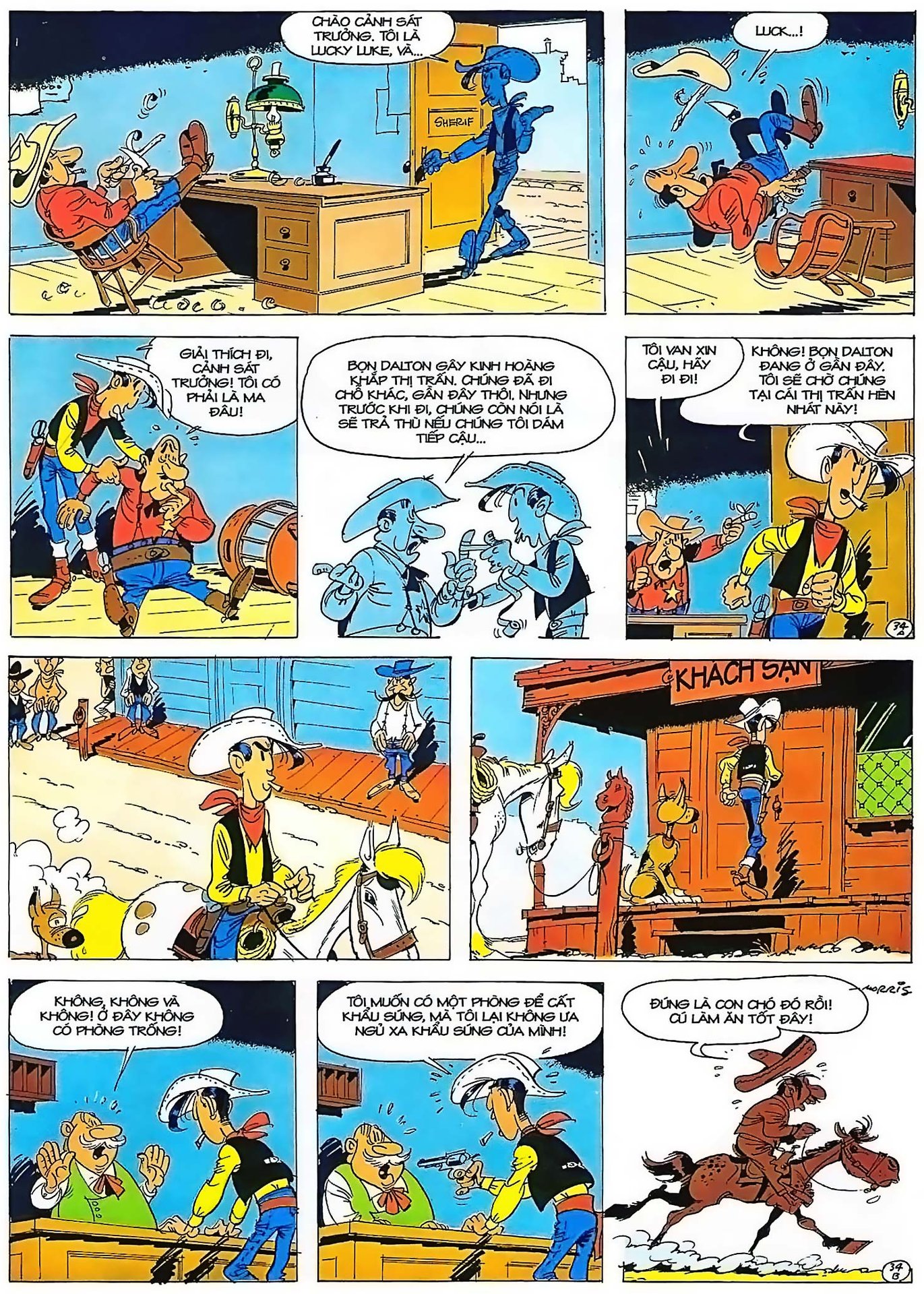 Theo Vết Tứ Quái Dalton — page 35