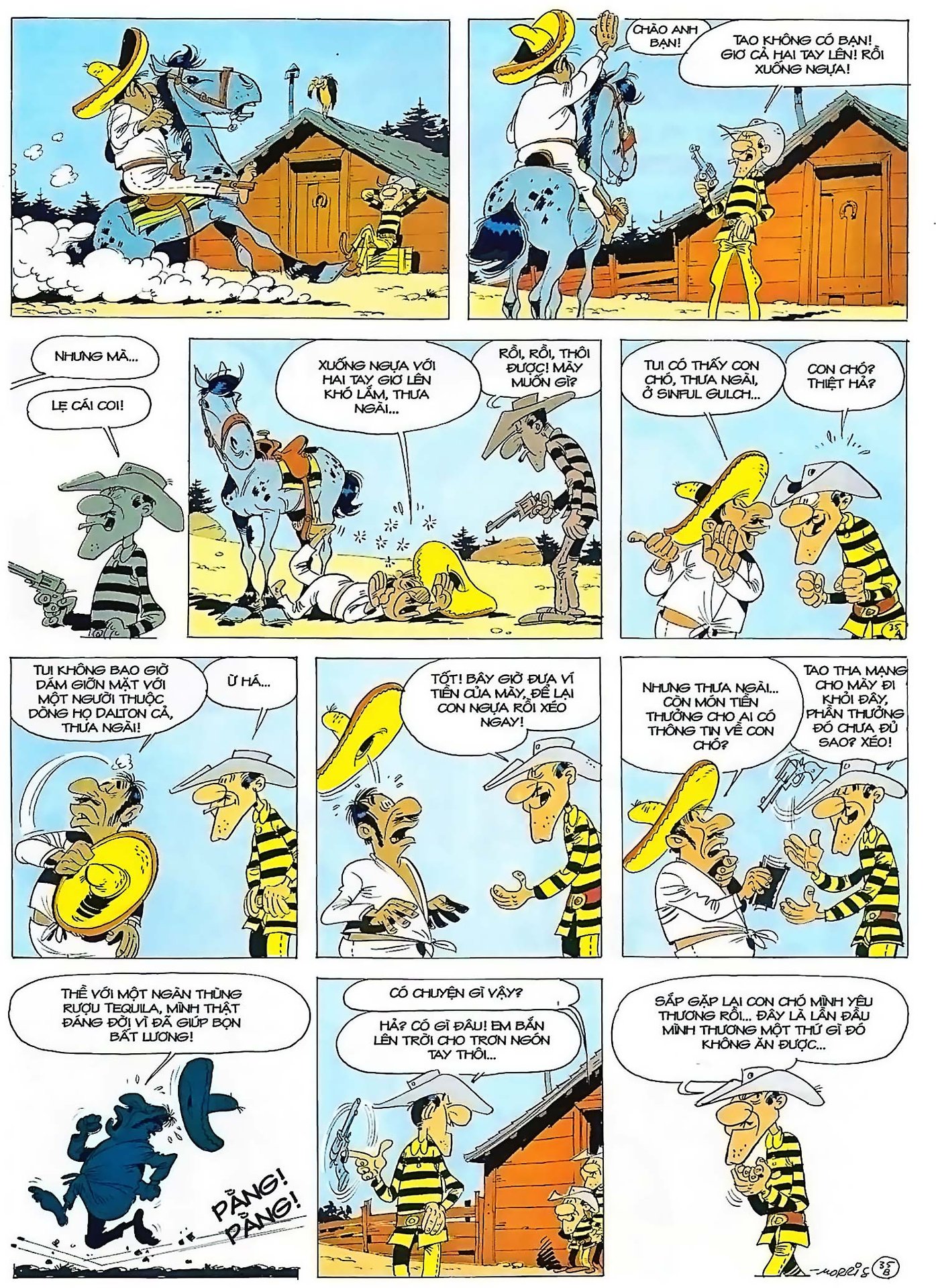 Theo Vết Tứ Quái Dalton — page 36