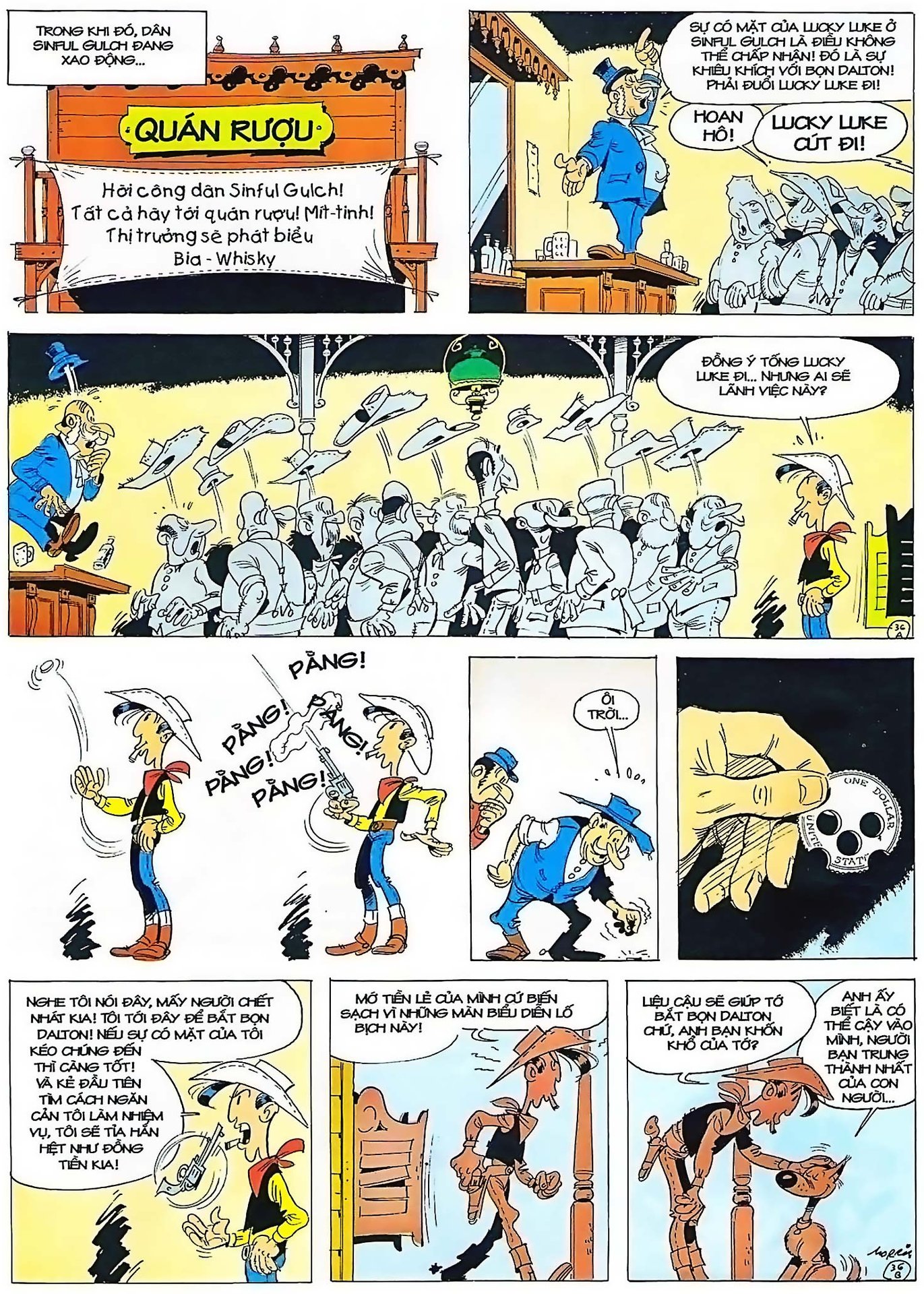 Theo Vết Tứ Quái Dalton — page 37