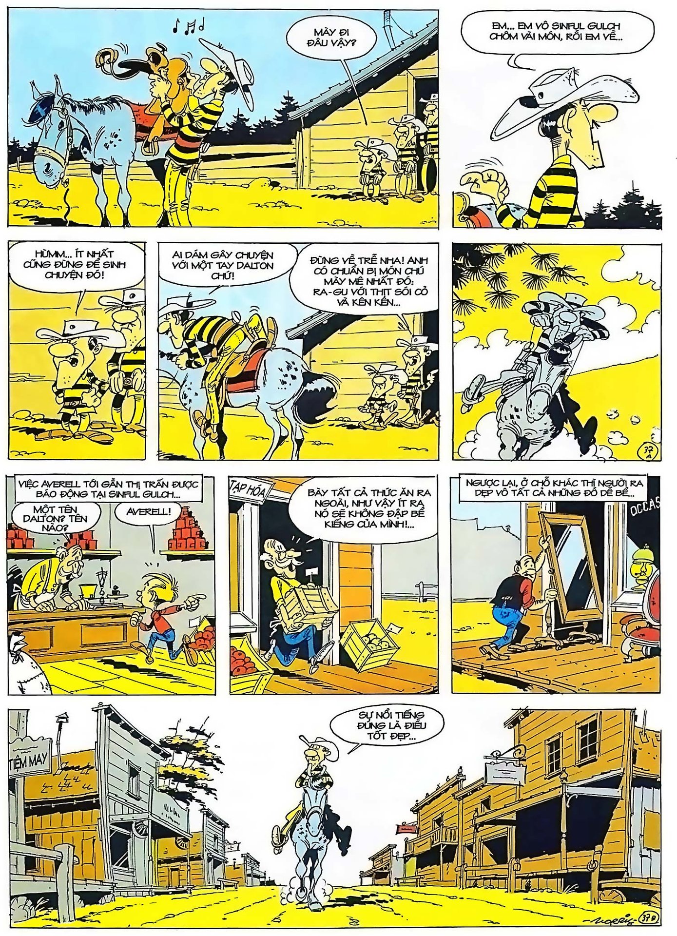 Theo Vết Tứ Quái Dalton — page 38
