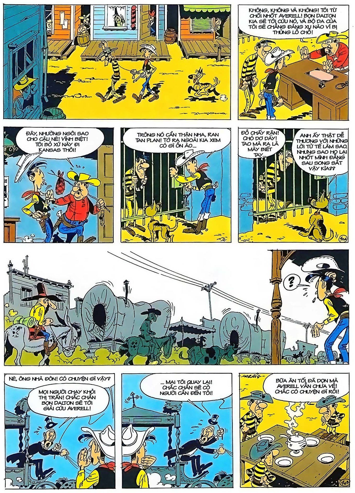 Theo Vết Tứ Quái Dalton — page 41