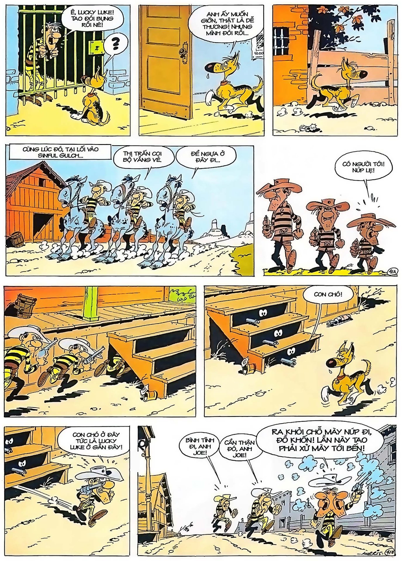 Theo Vết Tứ Quái Dalton — page 42