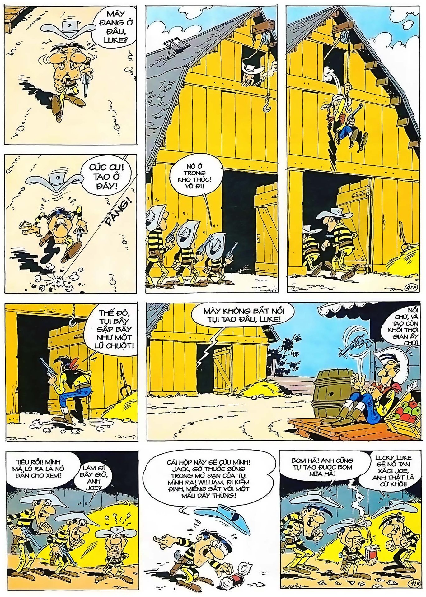 Theo Vết Tứ Quái Dalton — page 43