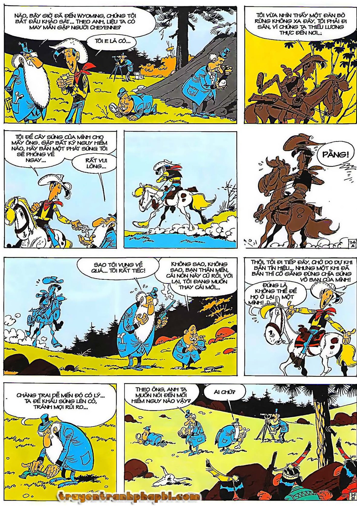 Thám Hiểm Rặng Đồi Đen — page 35