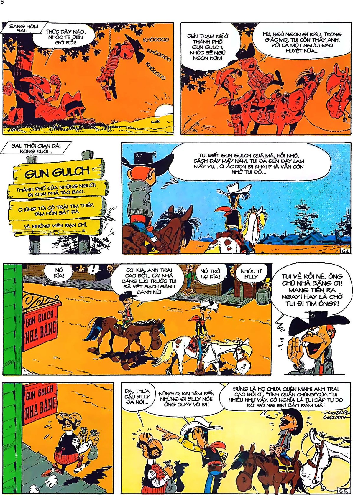 Chuyến Áp Giải Billy the Kid — page 7