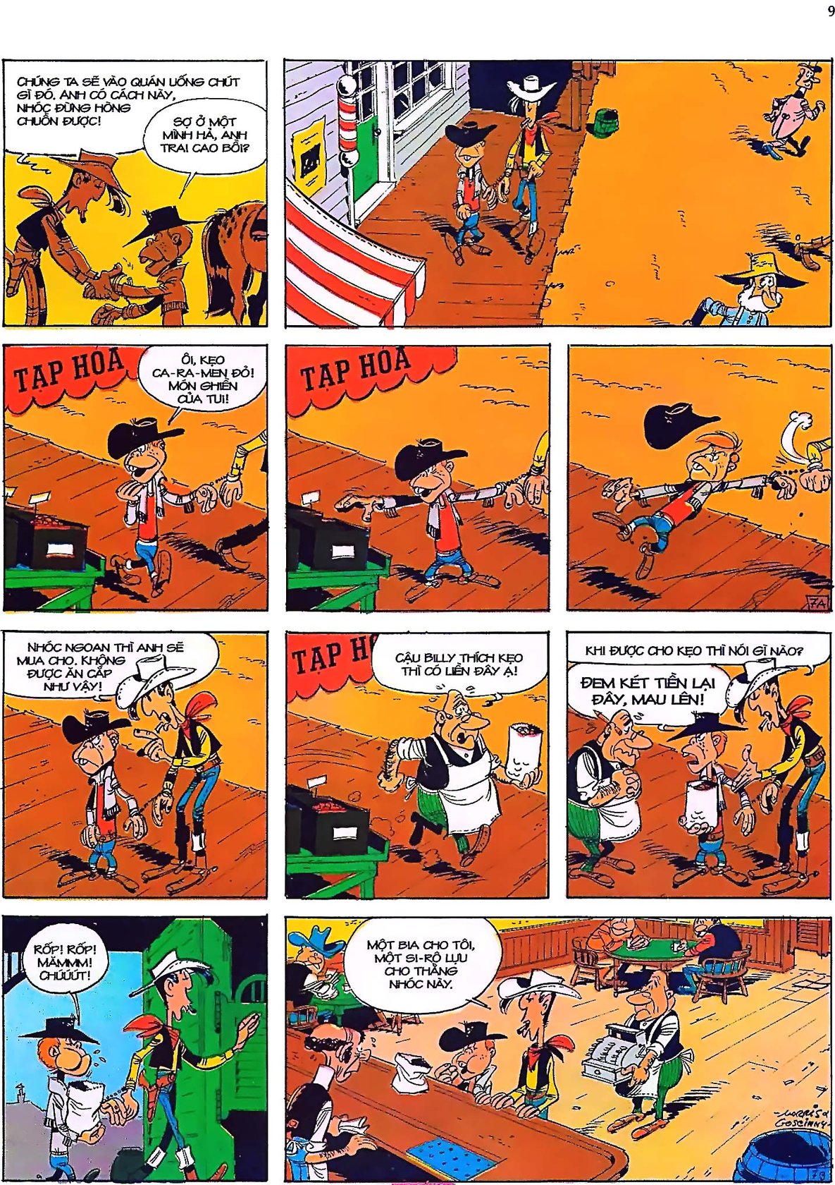 Chuyến Áp Giải Billy the Kid — page 8