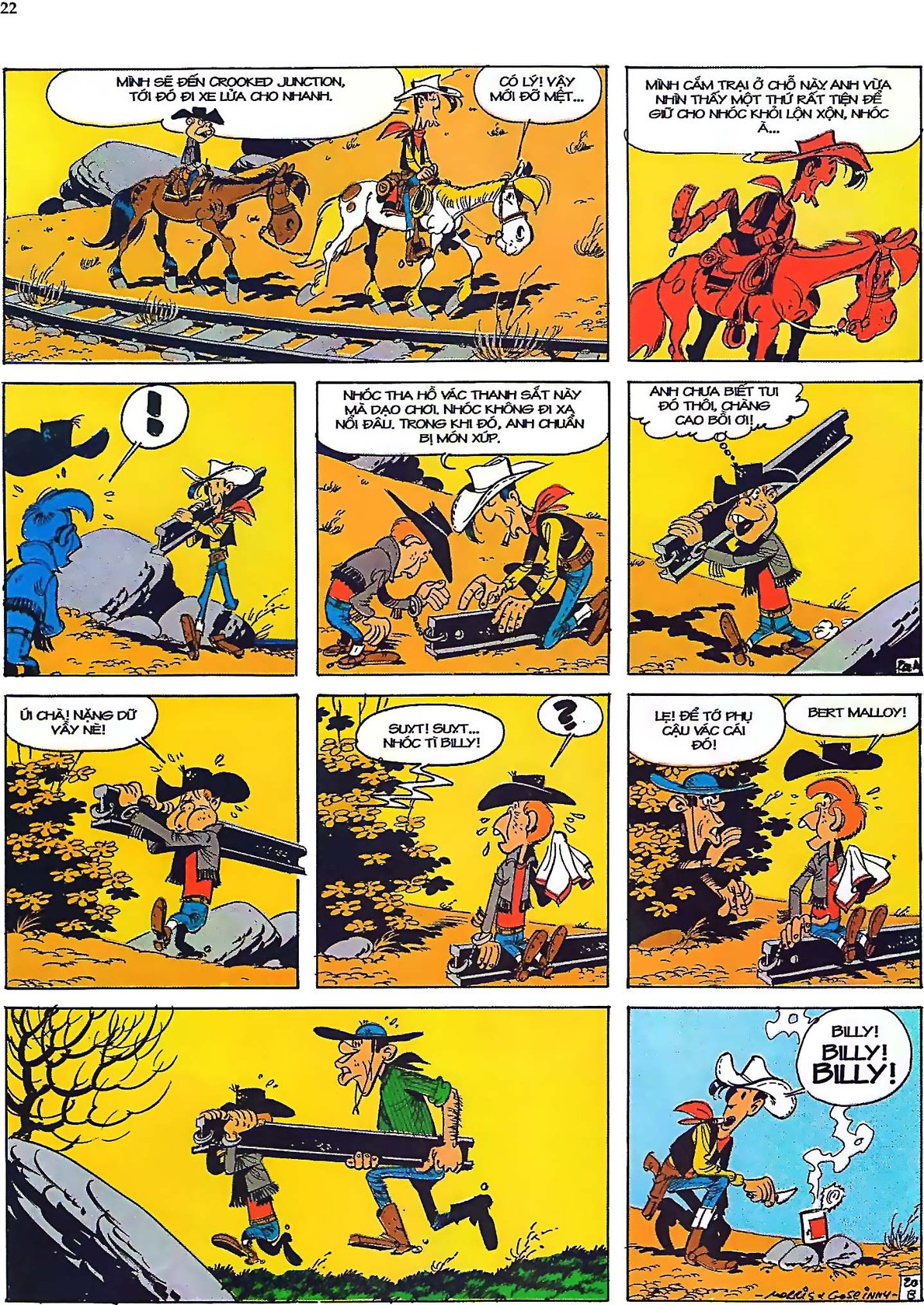 Chuyến Áp Giải Billy the Kid — page 21