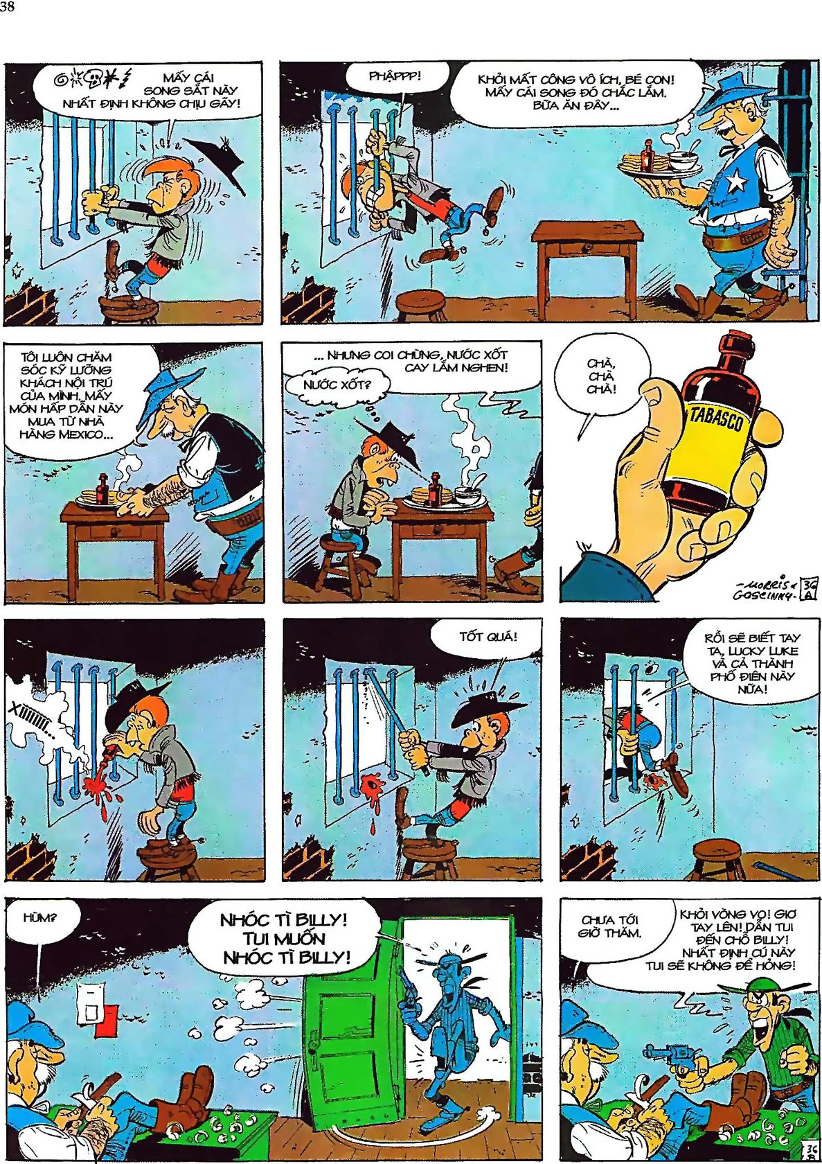 Chuyến Áp Giải Billy the Kid — page 37