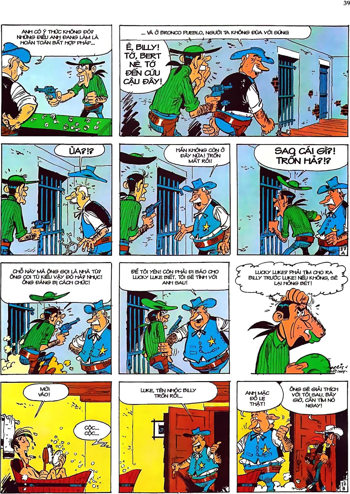 Chuyến Áp Giải Billy the Kid — page 38