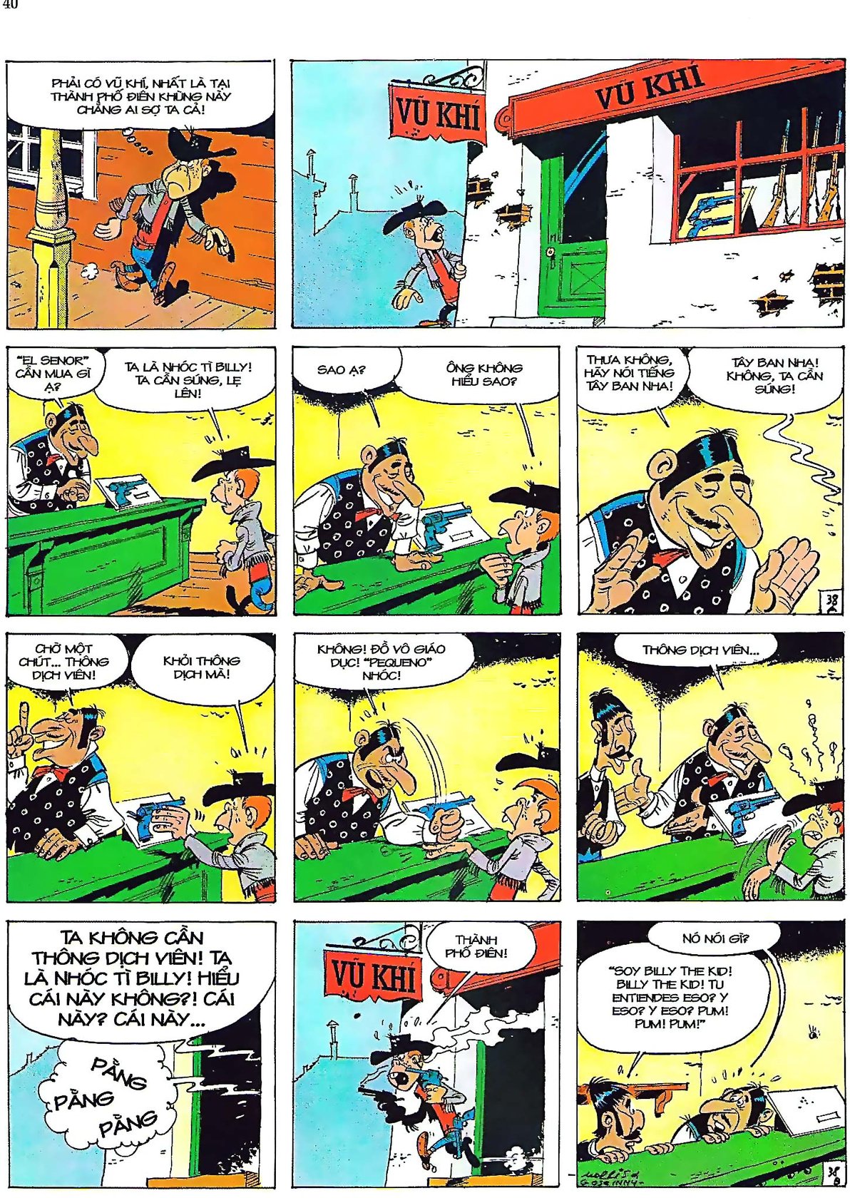 Chuyến Áp Giải Billy the Kid — page 39