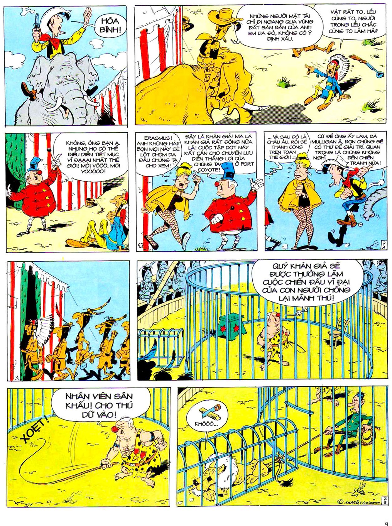 Gánh Xiếc Viễn Tây — page 8