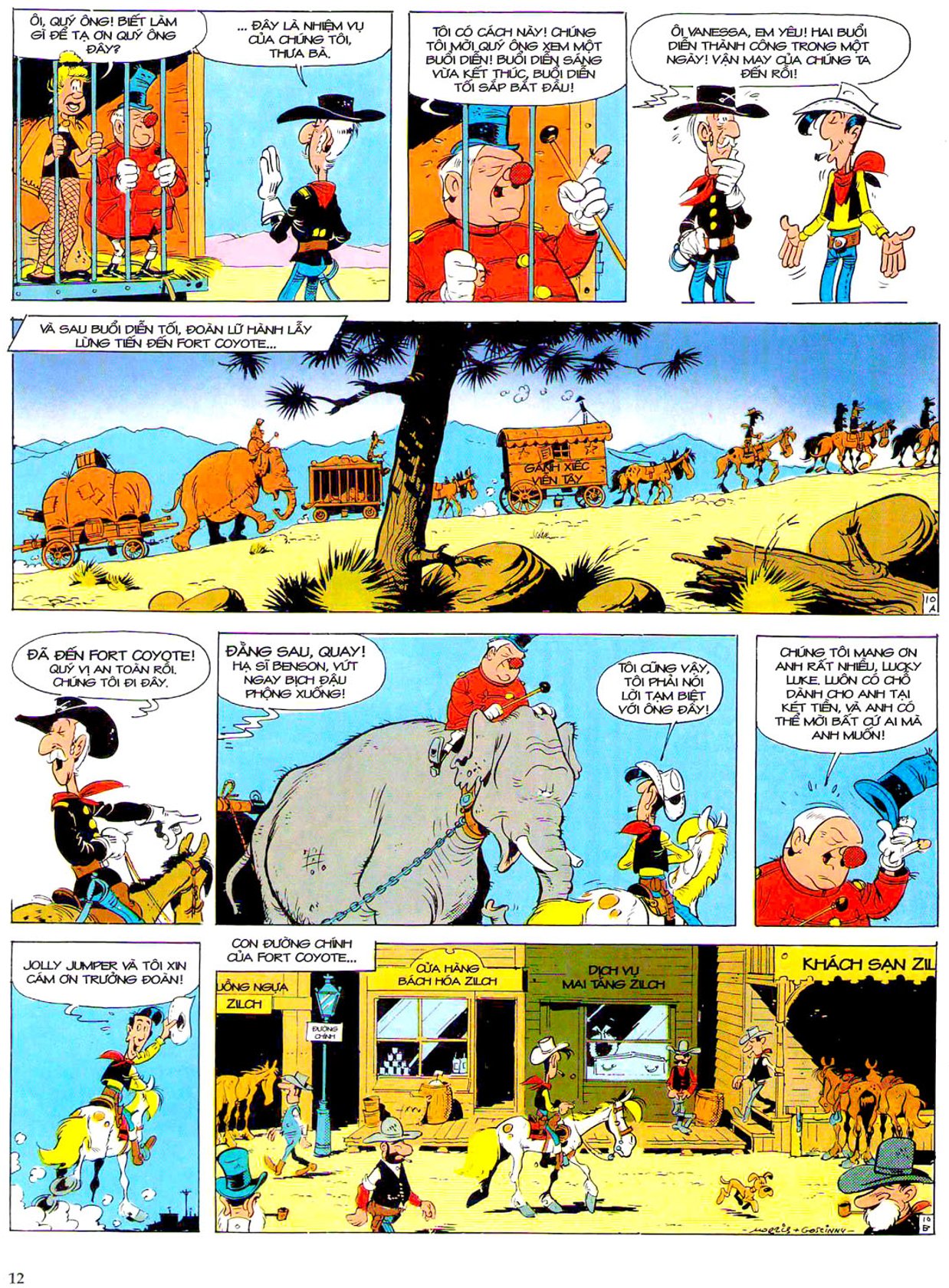 Gánh Xiếc Viễn Tây — page 11
