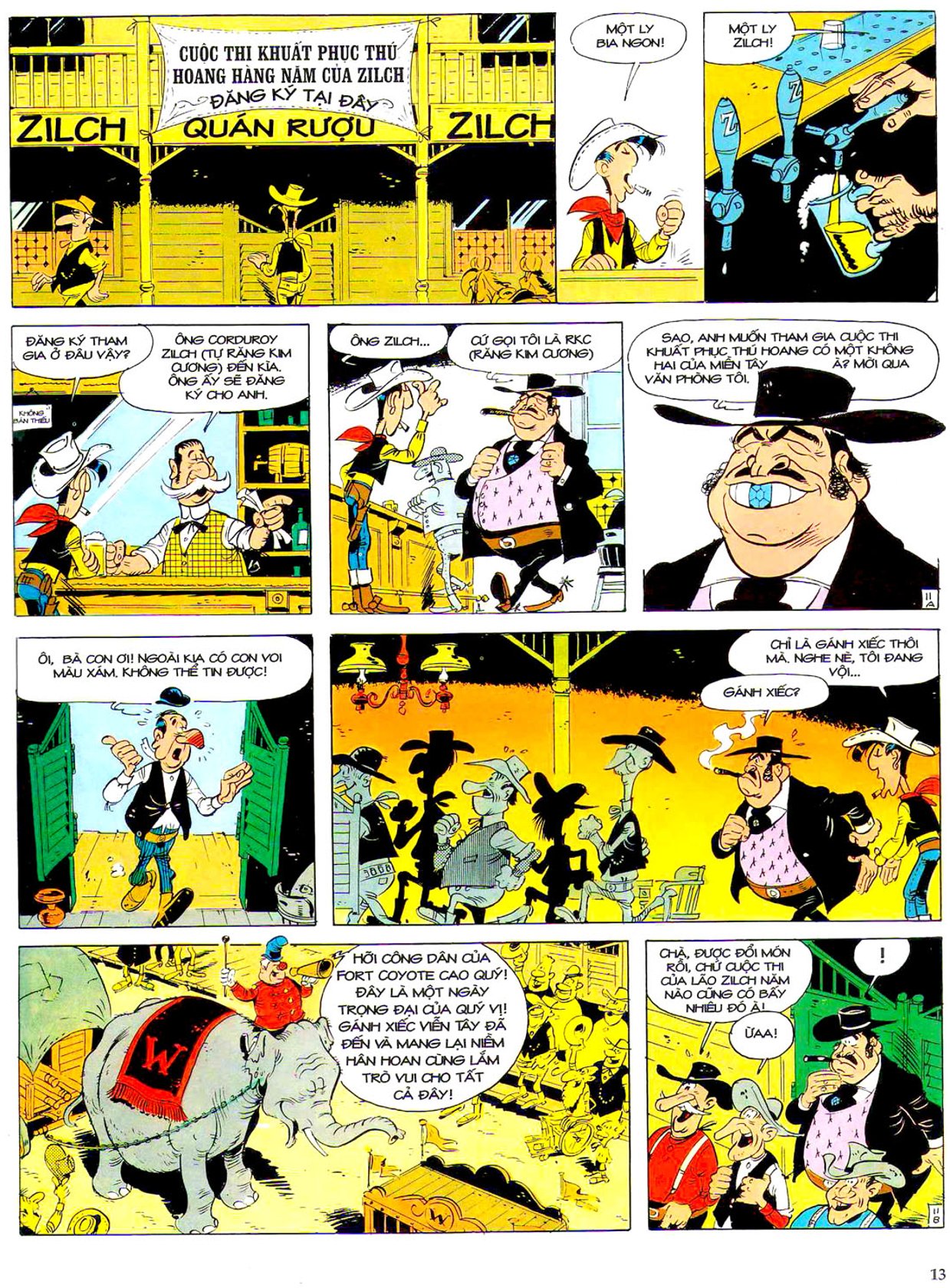 Gánh Xiếc Viễn Tây — page 12