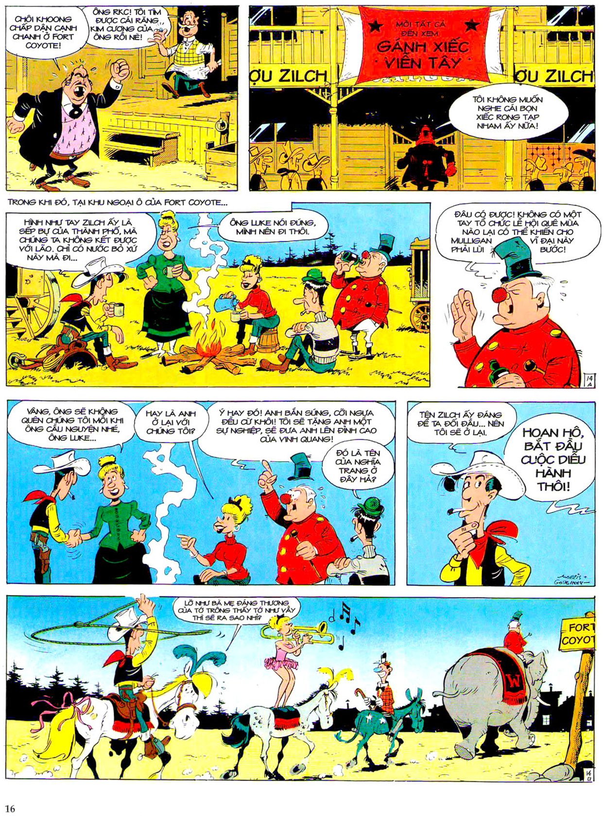Gánh Xiếc Viễn Tây — page 15