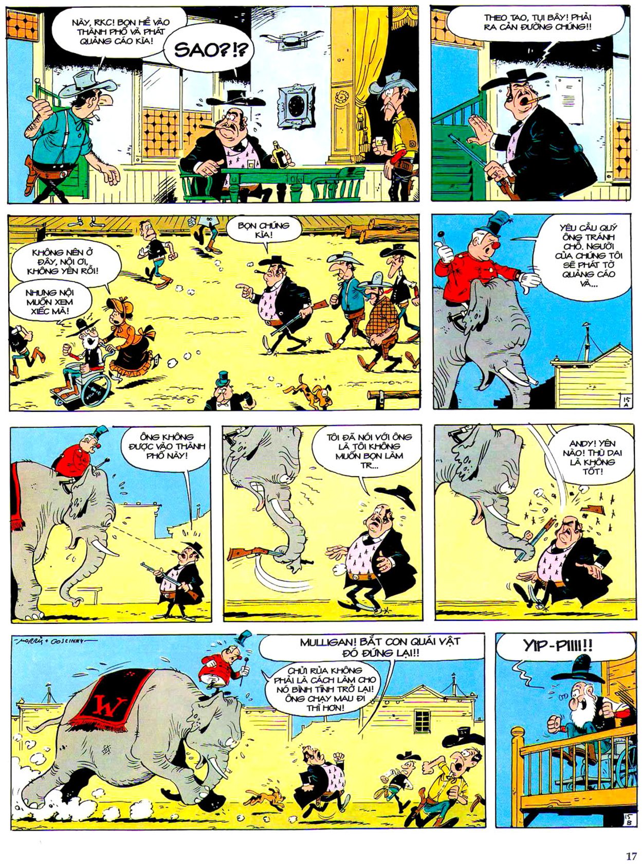 Gánh Xiếc Viễn Tây — page 16
