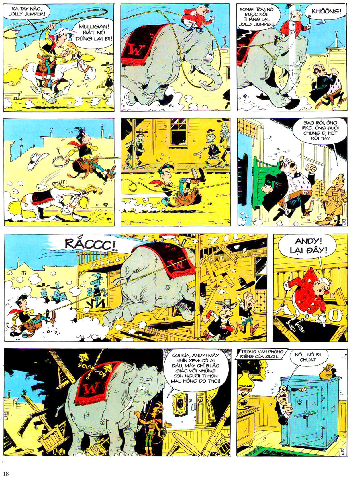 Gánh Xiếc Viễn Tây — page 17