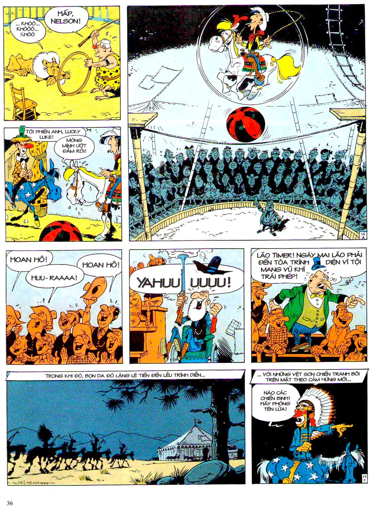 Gánh Xiếc Viễn Tây — page 35