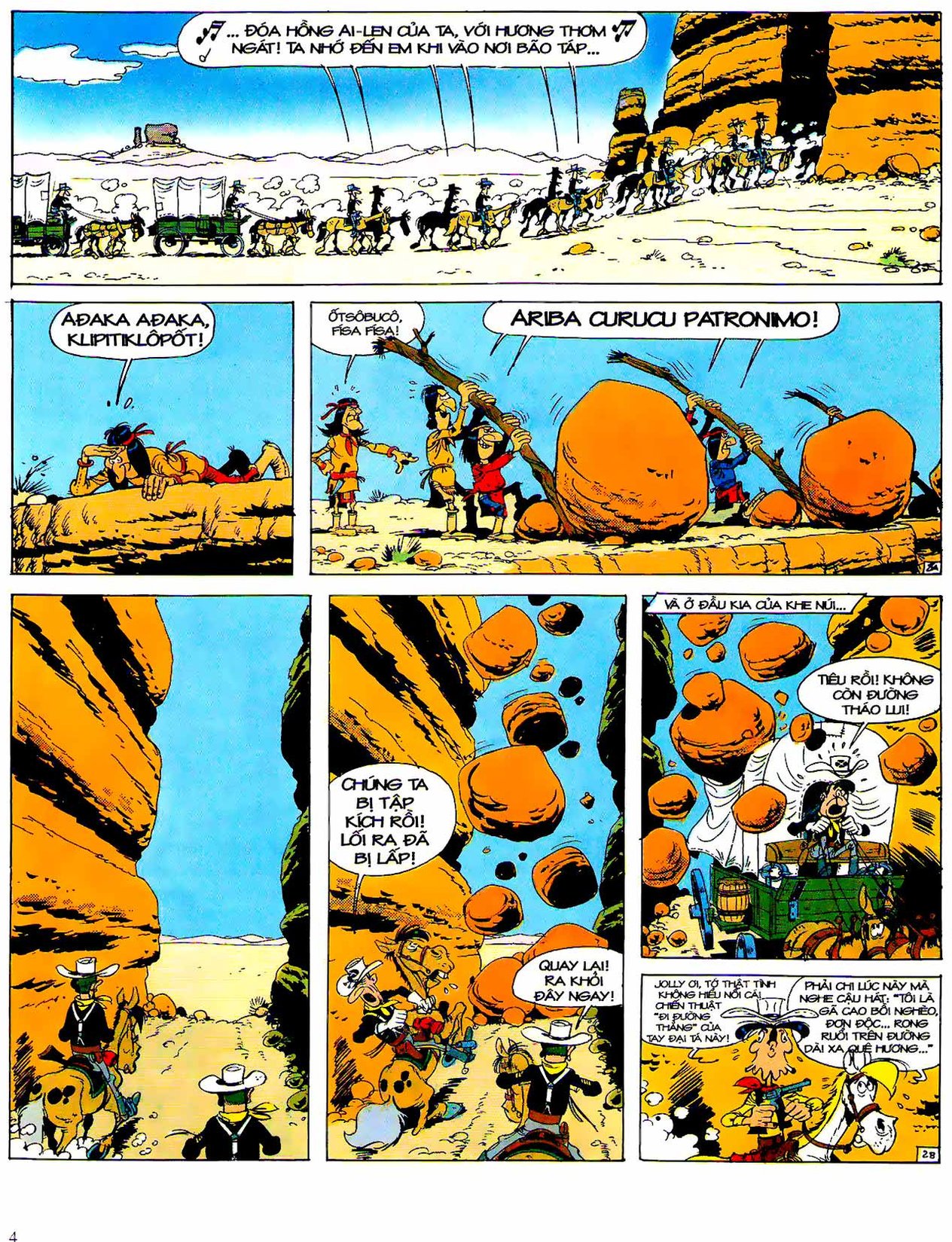 Chiến Binh Apache Lucky Luke — page 2
