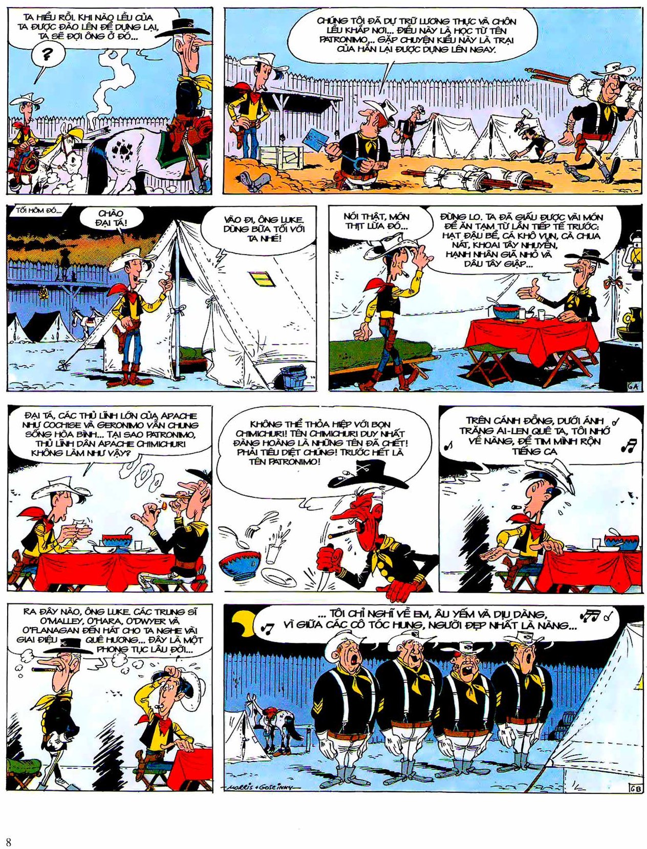 Chiến Binh Apache Lucky Luke — page 6