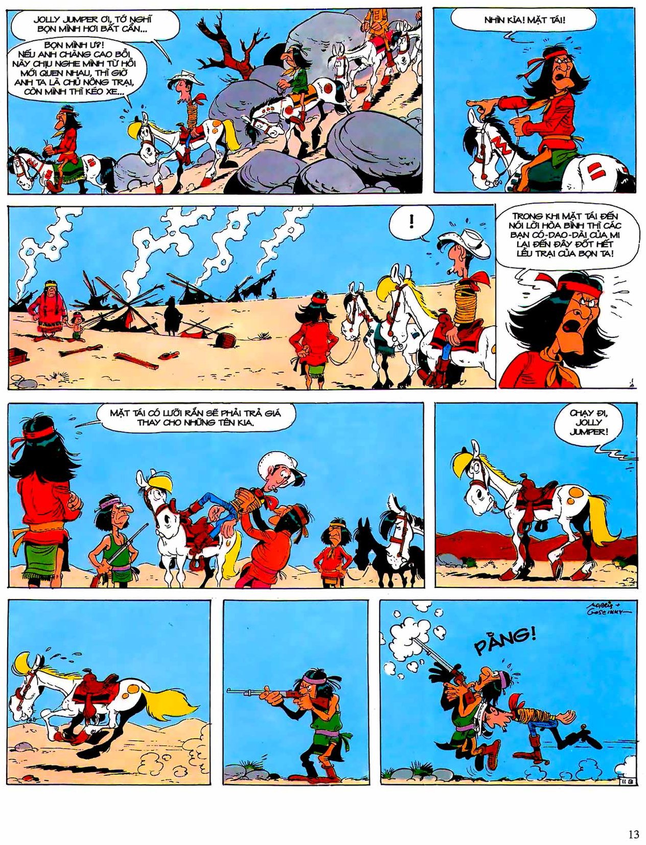 Chiến Binh Apache Lucky Luke — page 11