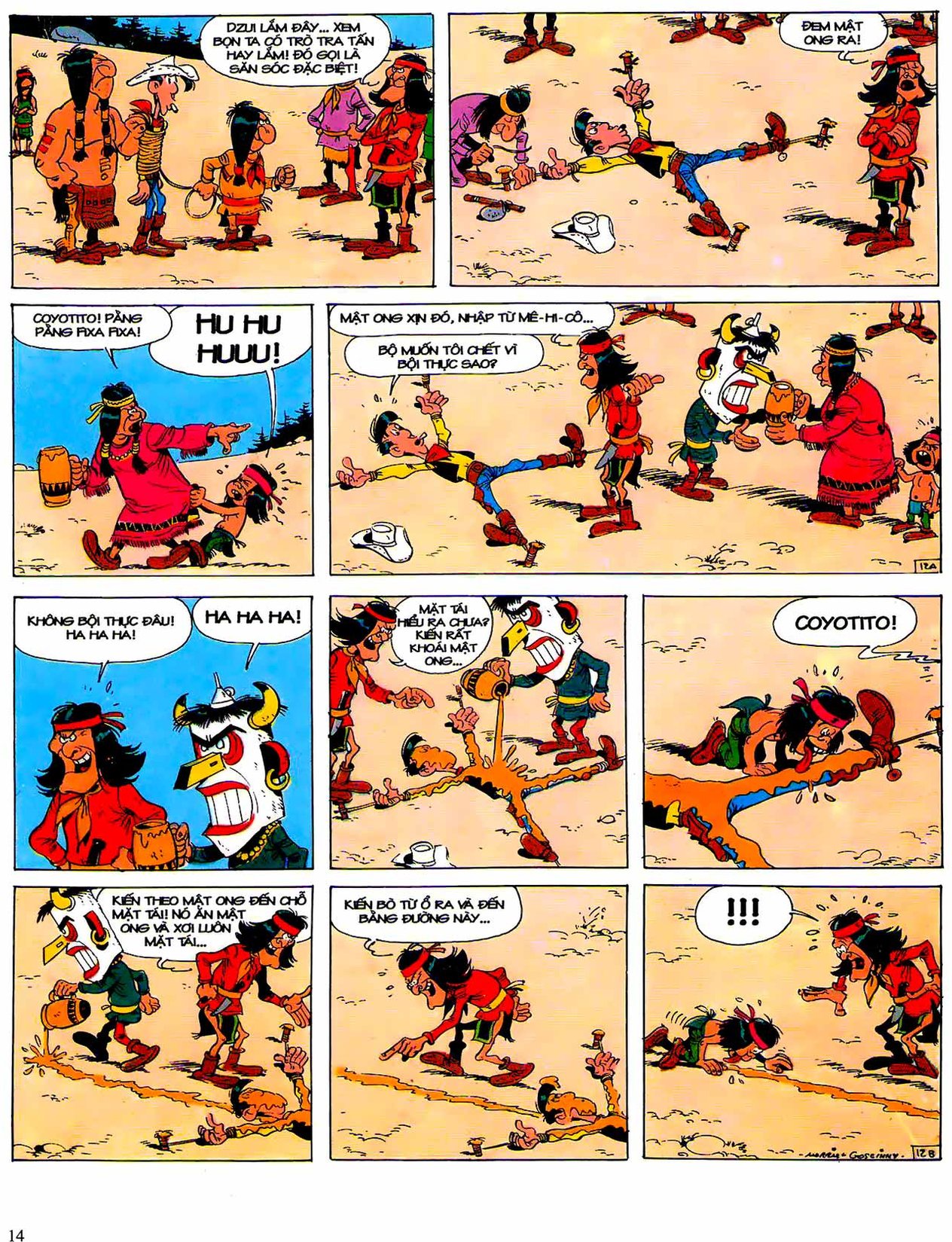 Chiến Binh Apache Lucky Luke — page 12