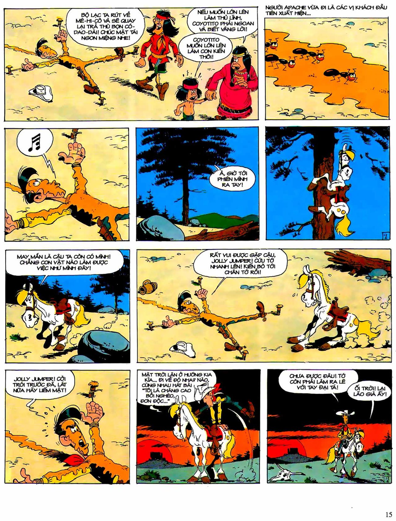 Chiến Binh Apache Lucky Luke — page 13