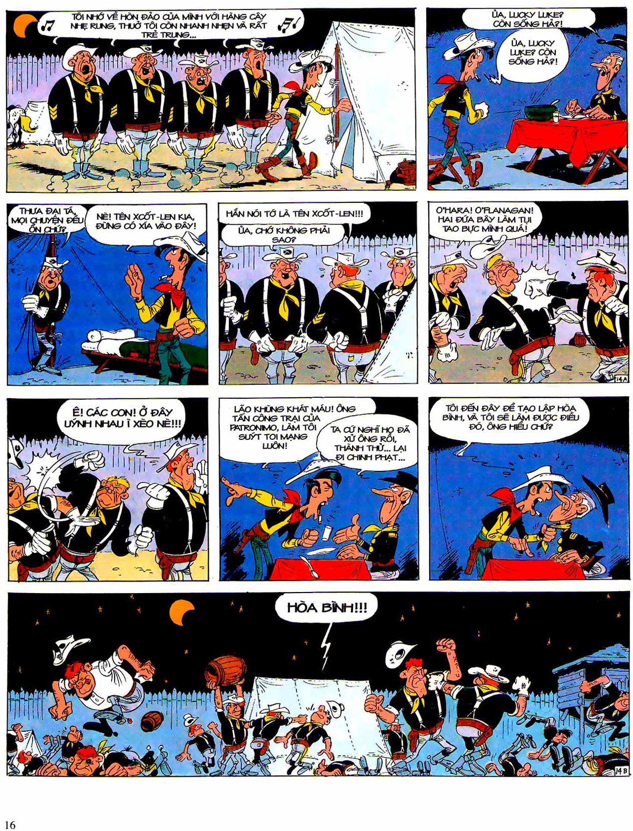 Chiến Binh Apache Lucky Luke — page 14