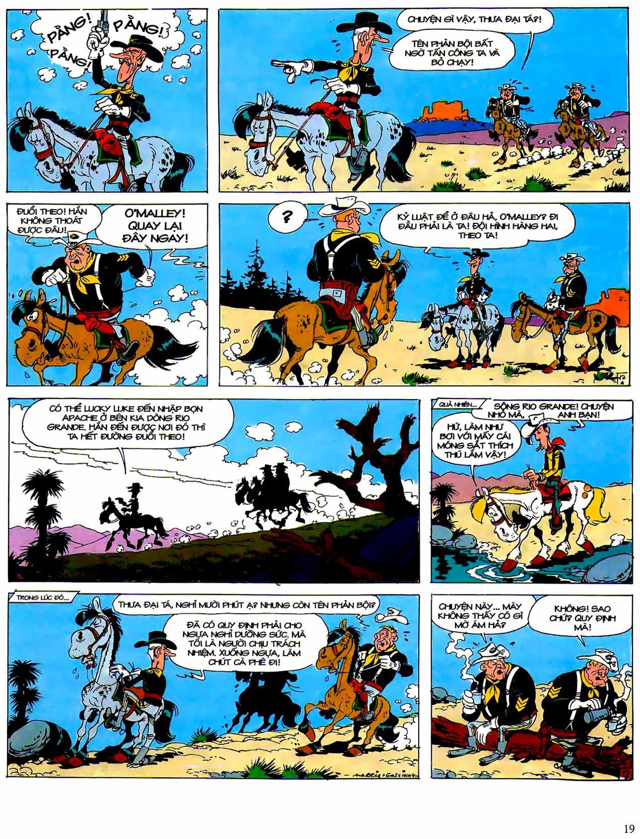 Chiến Binh Apache Lucky Luke — page 17