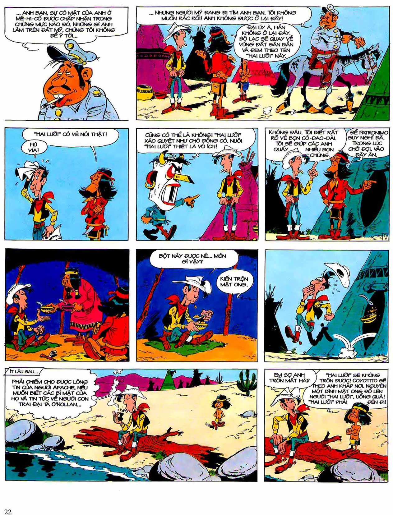Chiến Binh Apache Lucky Luke — page 20
