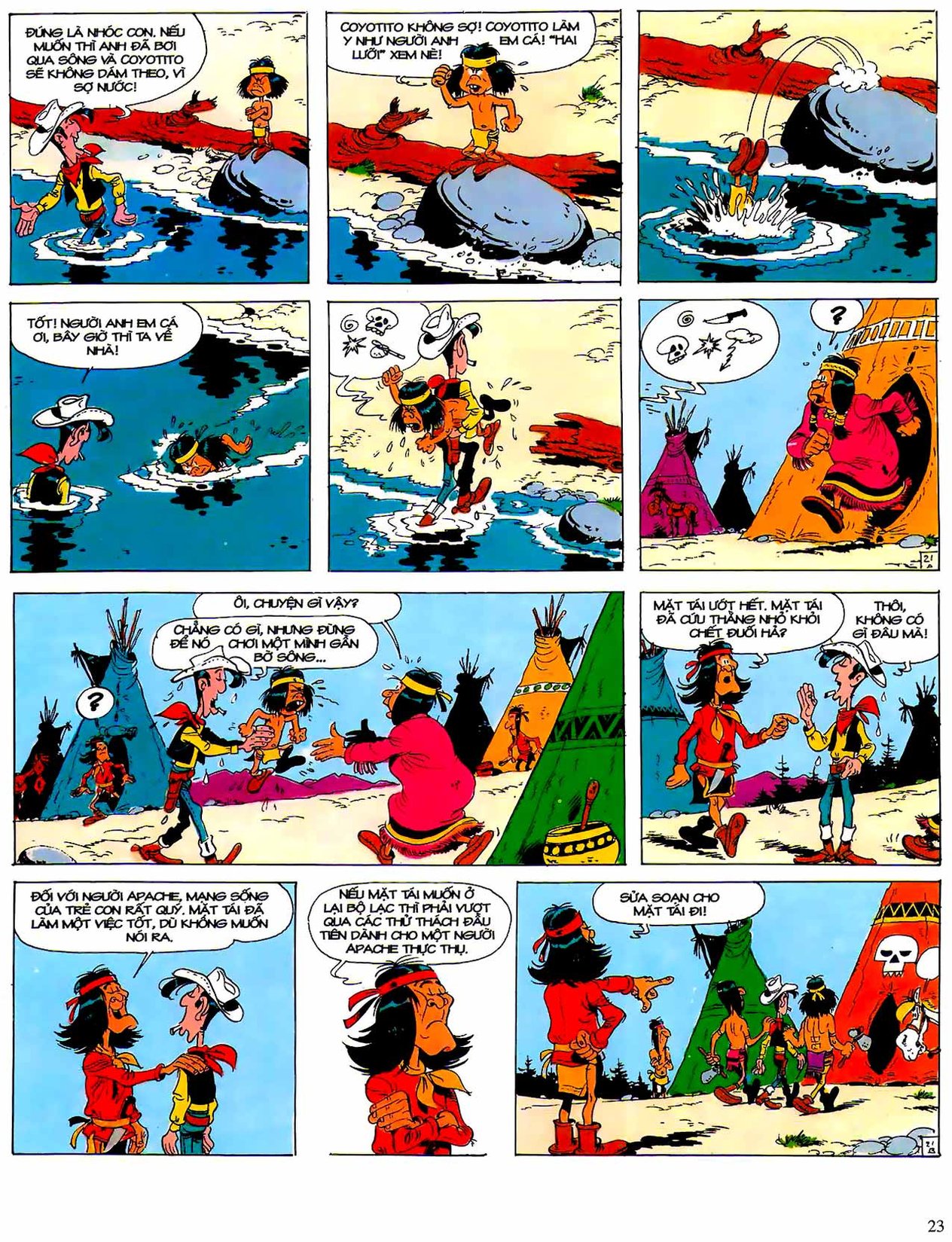 Chiến Binh Apache Lucky Luke — page 21