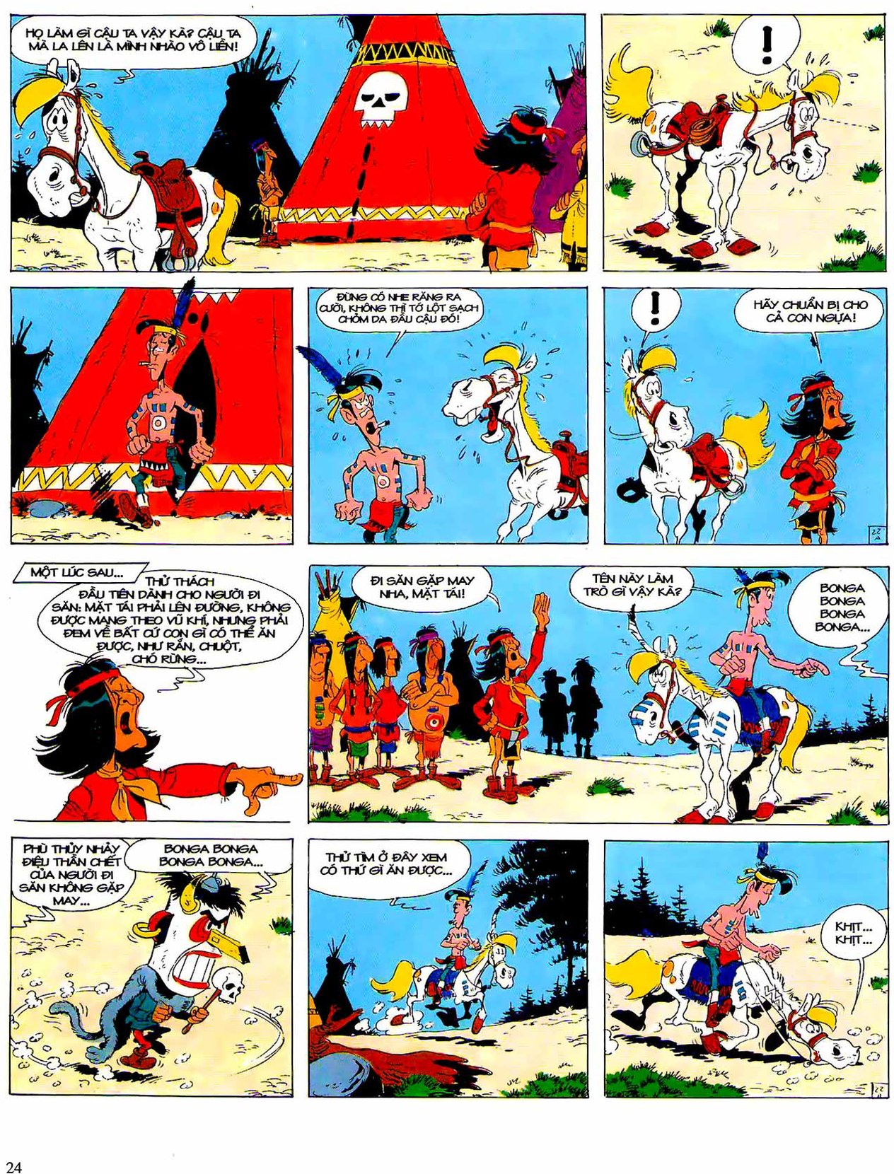 Chiến Binh Apache Lucky Luke — page 22