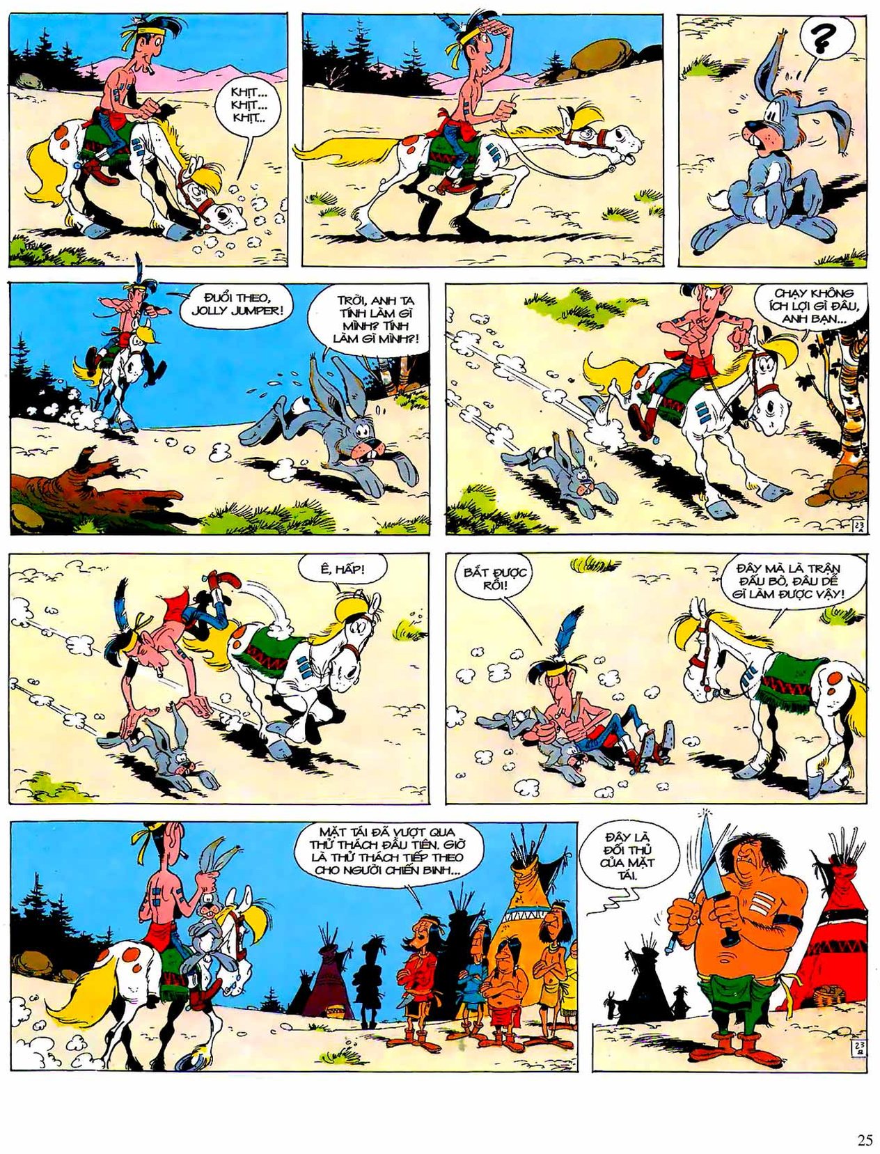 Chiến Binh Apache Lucky Luke — page 23