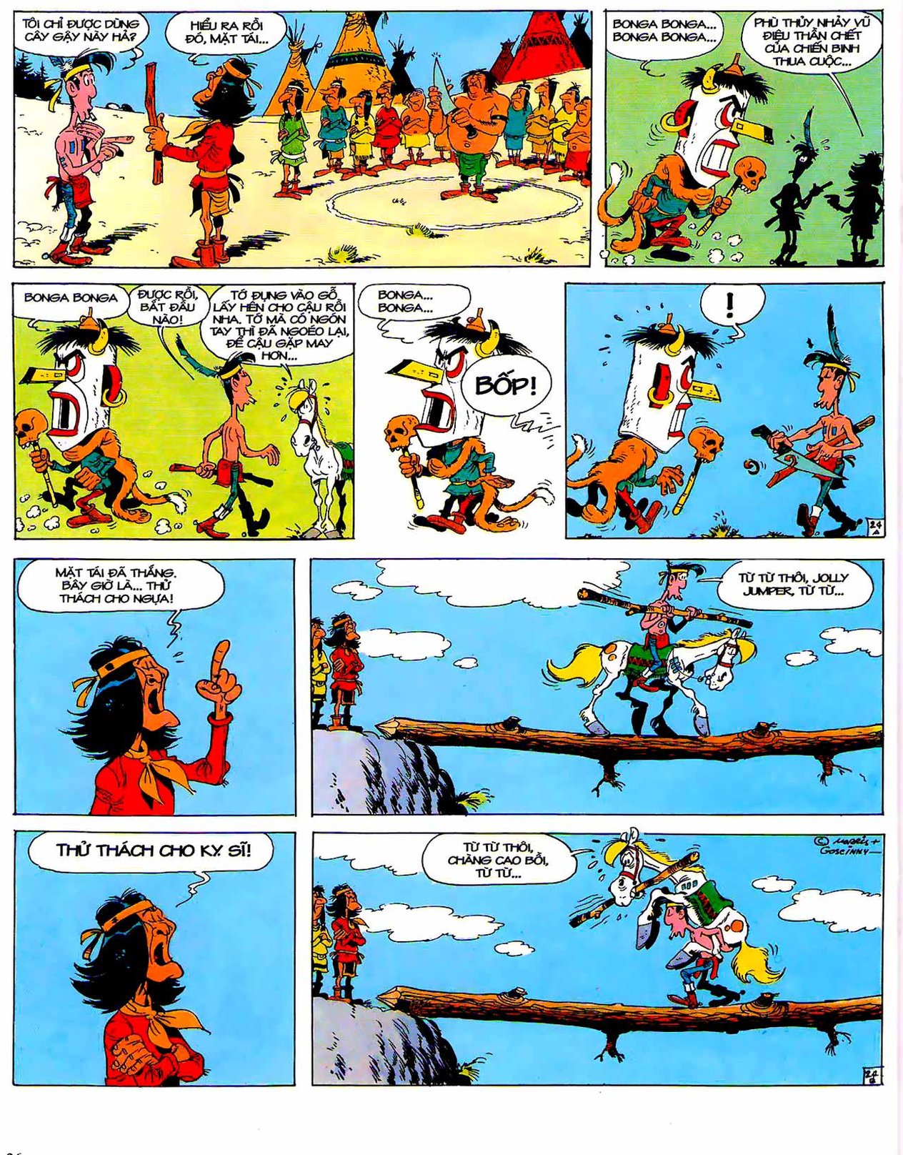 Chiến Binh Apache Lucky Luke — page 24