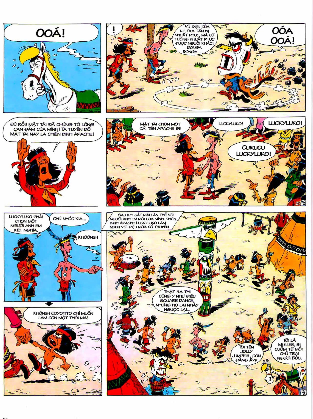 Chiến Binh Apache Lucky Luke — page 26