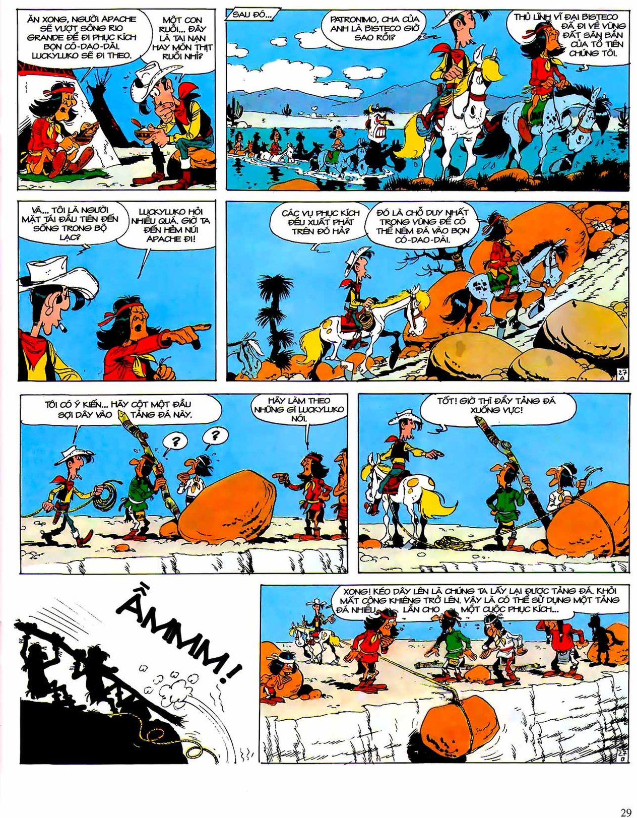 Chiến Binh Apache Lucky Luke — page 27