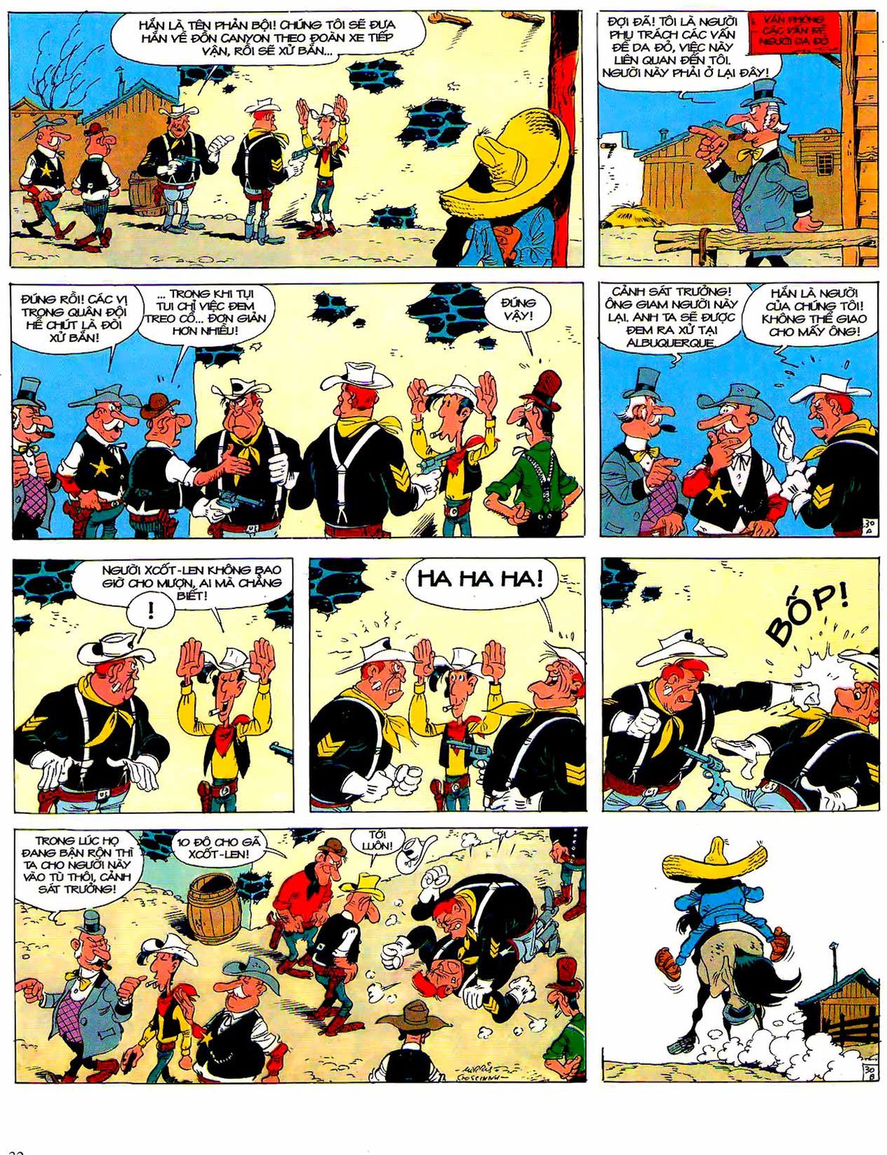 Chiến Binh Apache Lucky Luke — page 30